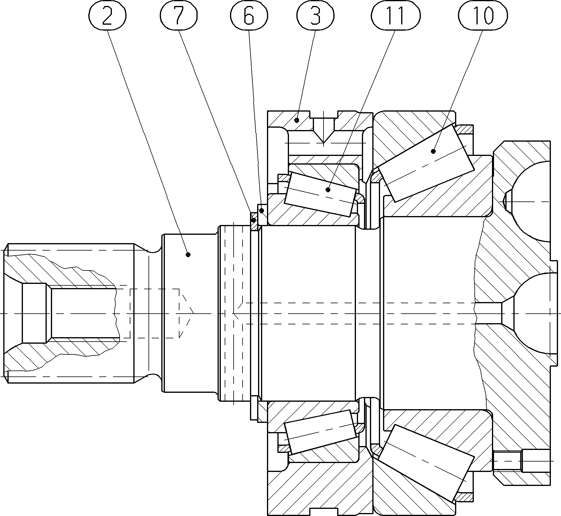 DRIVE SHAFT — Zeichnung