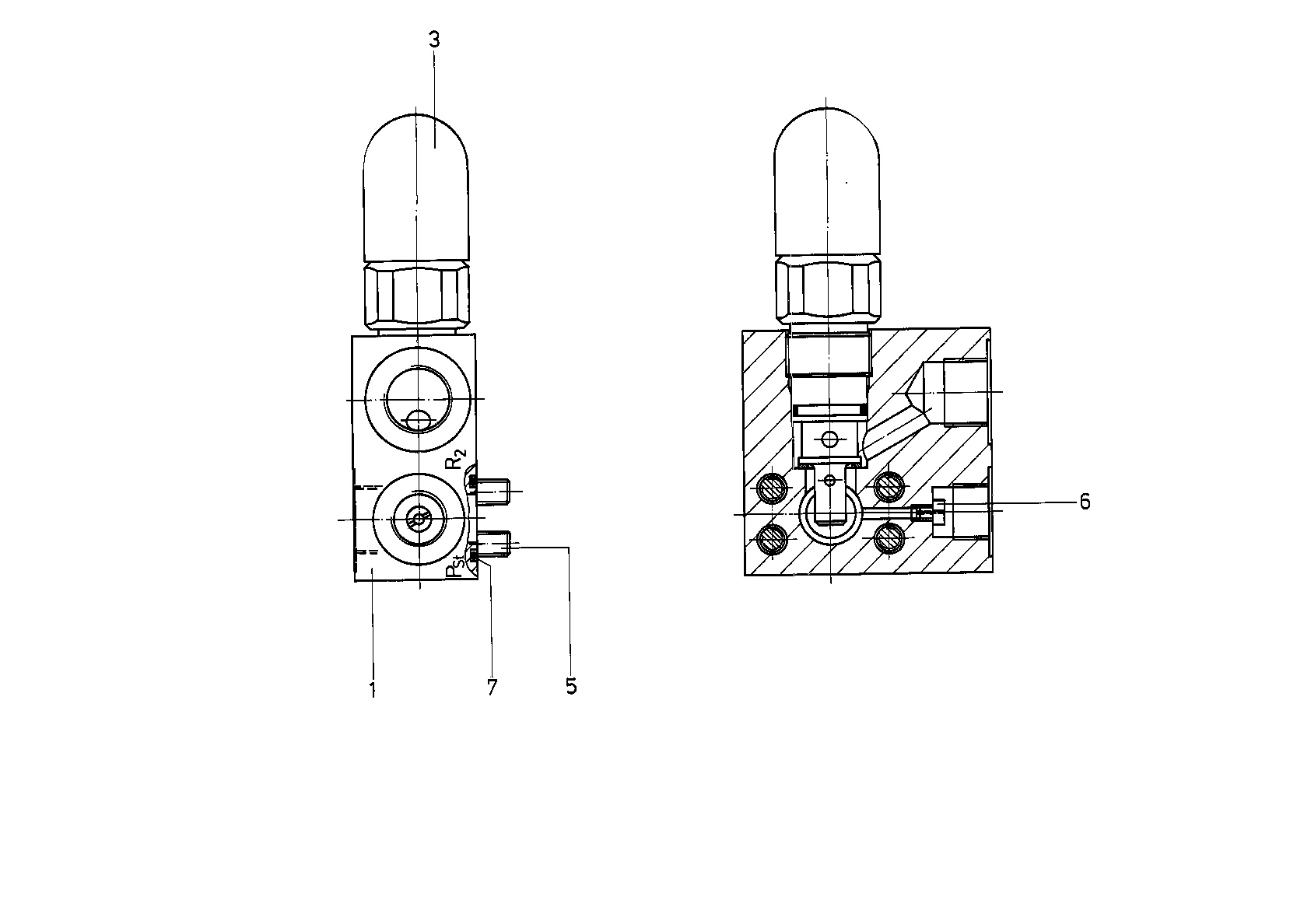 PRESSURE RELIEF VALVE — Zeichnung