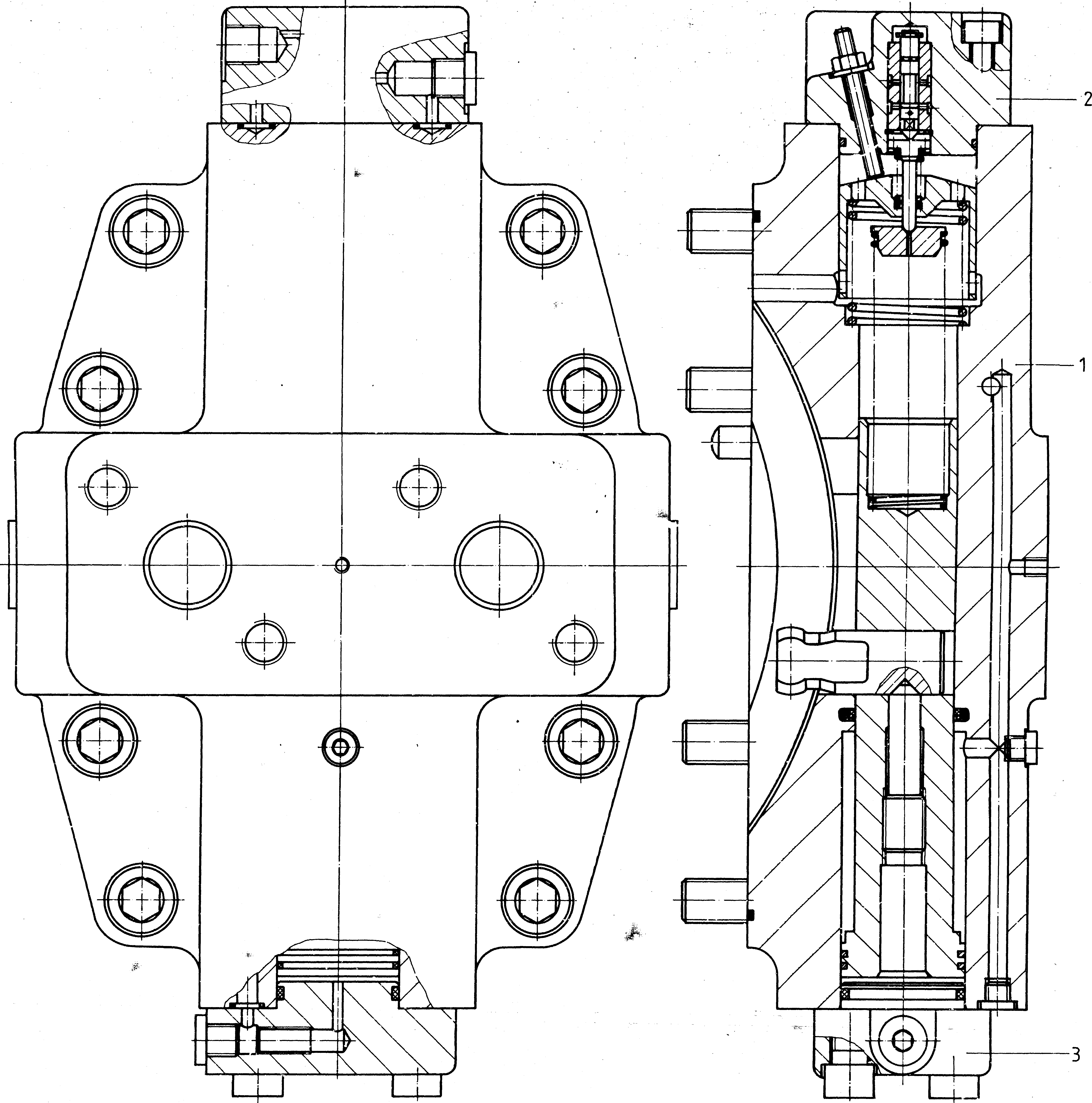 V A6V M 250 HD2 /61-P088 — Zeichnung