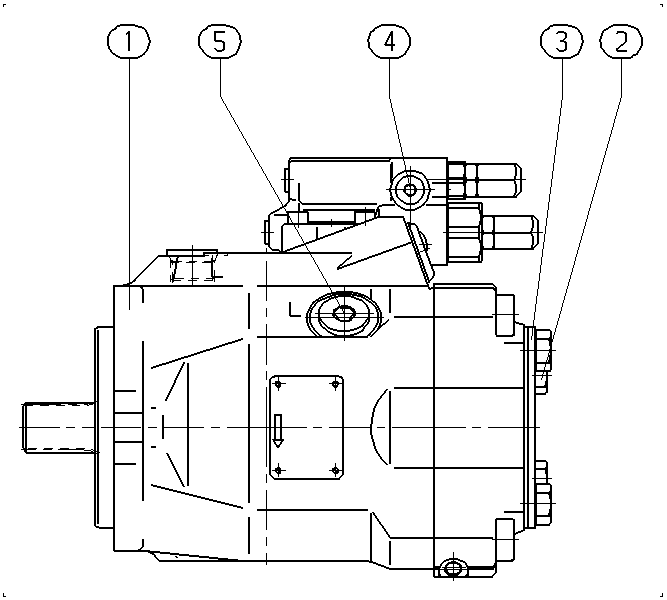 AL A10V O 60 DFR /52R-PWC61N00 -SO751 — Zeichnung