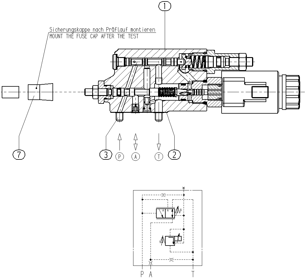 CONTROL VALVE — Zeichnung