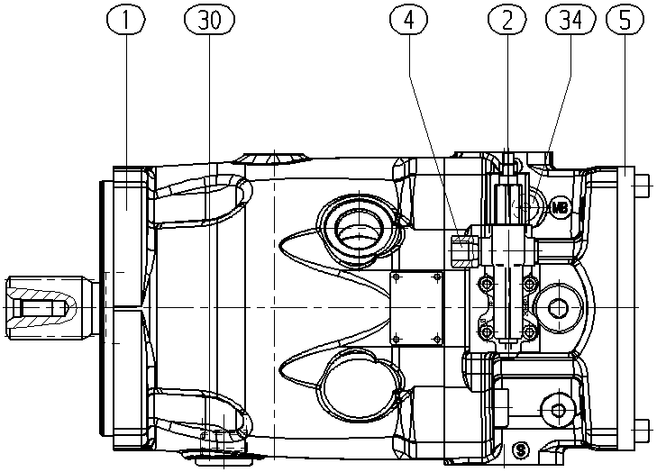 A A10VSO140 DRG /32R-VSB22U99 — Zeichnung