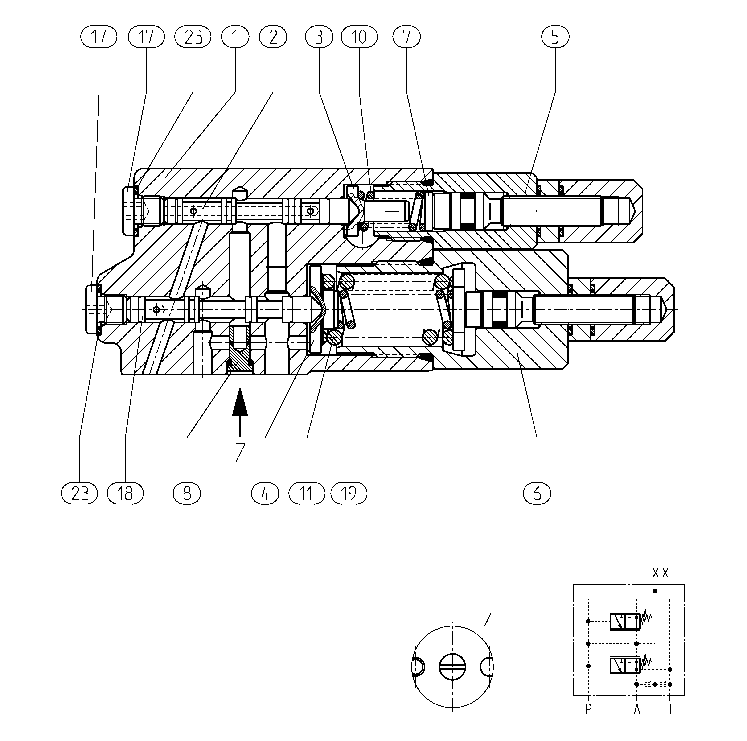 CONTROL VALVE — Zeichnung