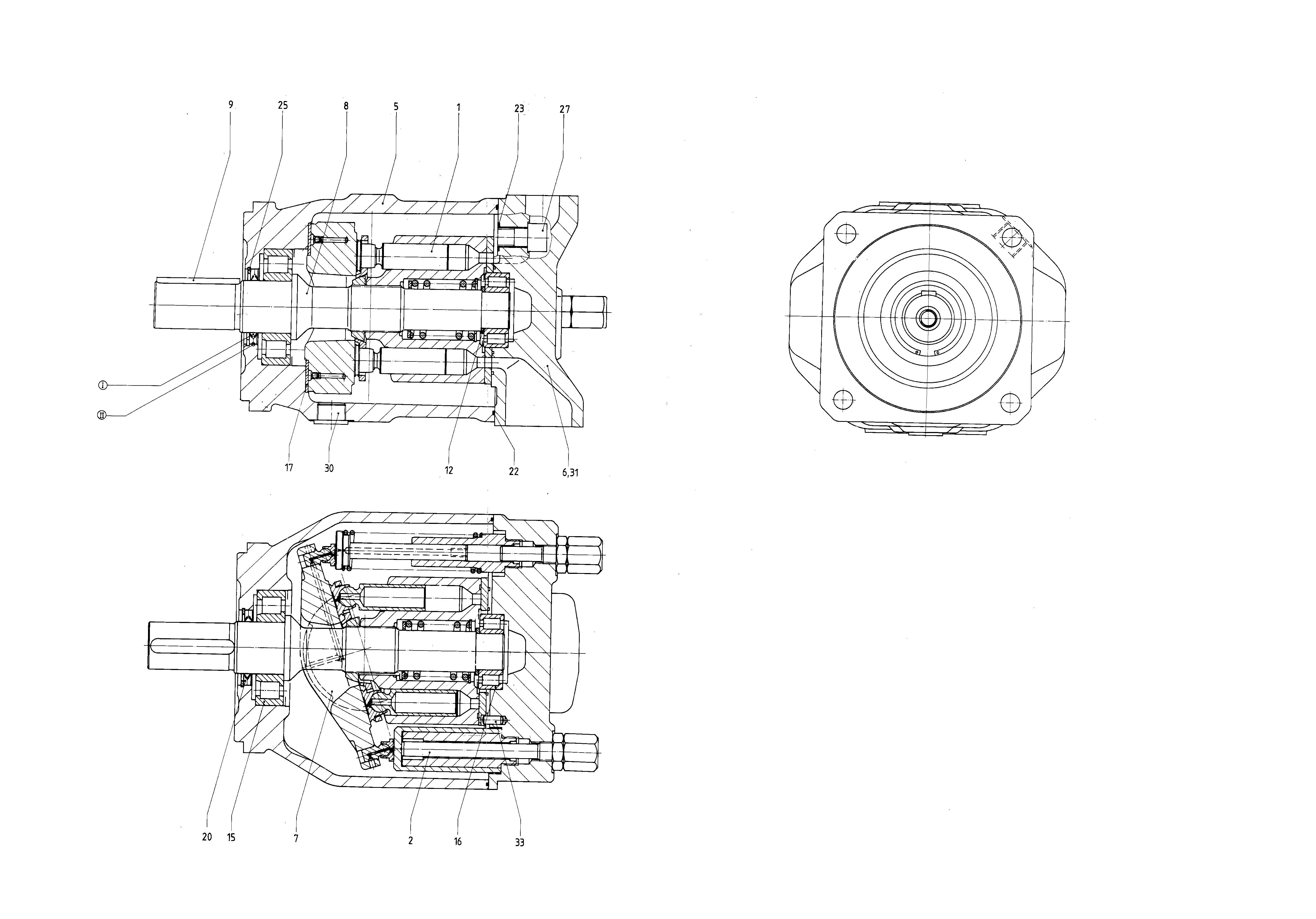 GK A10VSO140 OV /31R-PPB12N00 -SO844 — Zeichnung