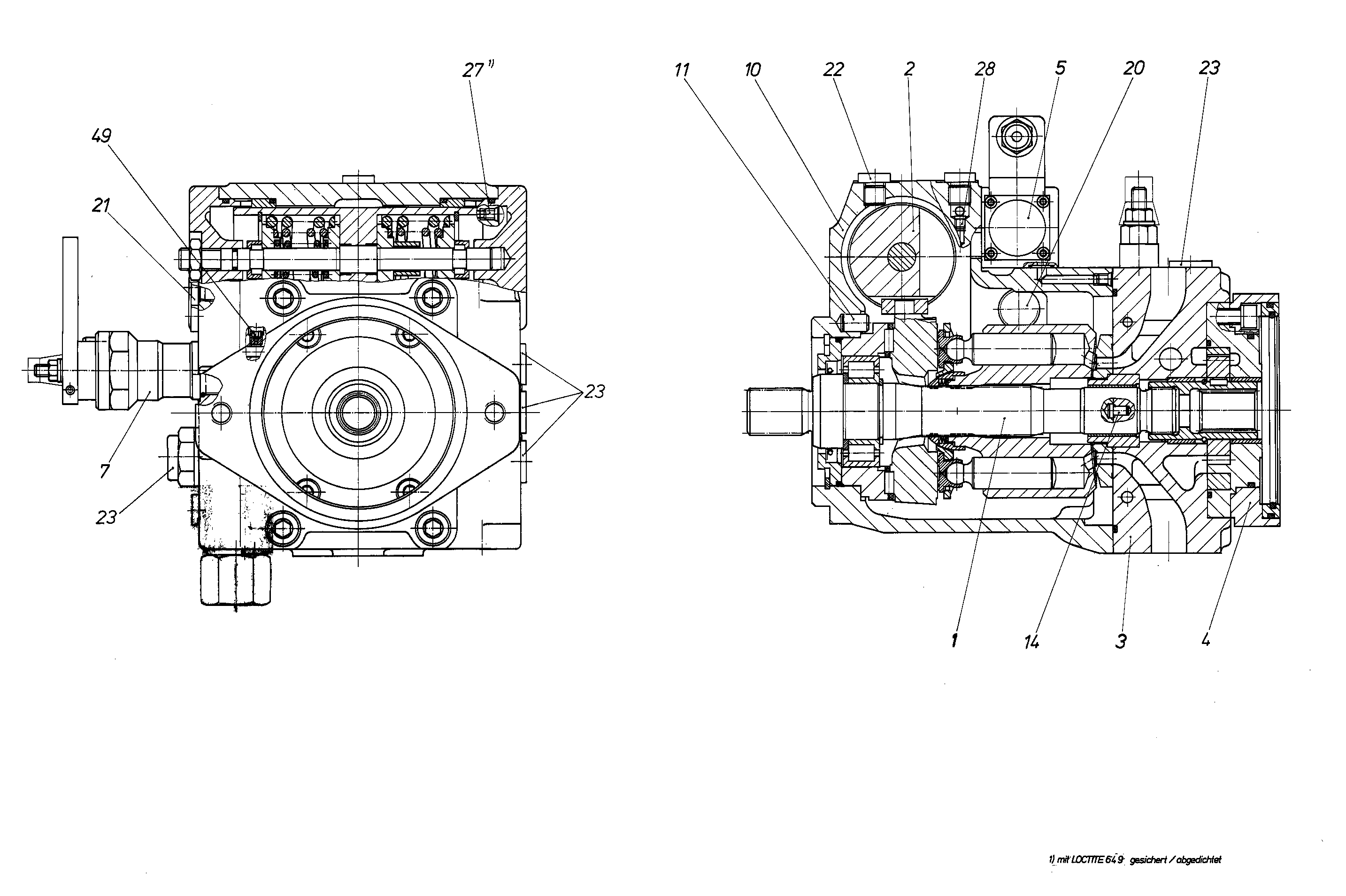 A11VG50DA1D3/11R-PZC02F022S — Zeichnung