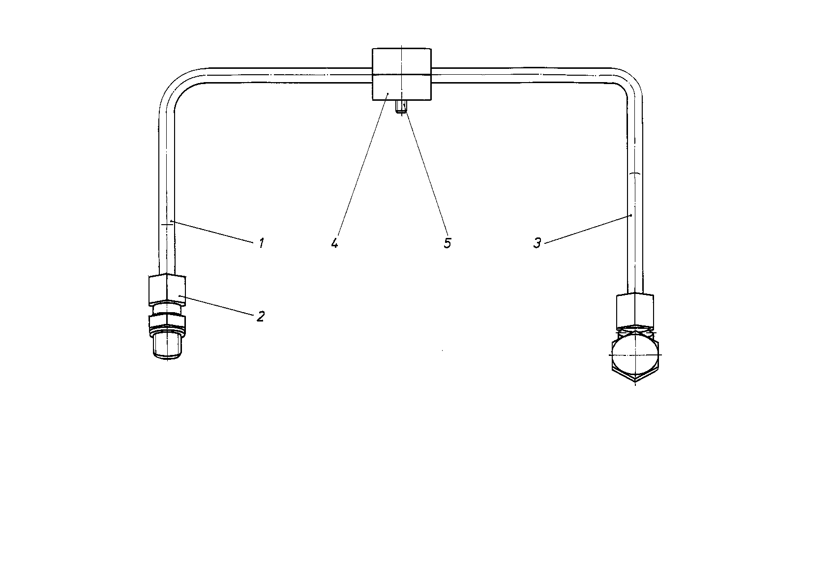 HYDRAULIC LINE — Zeichnung