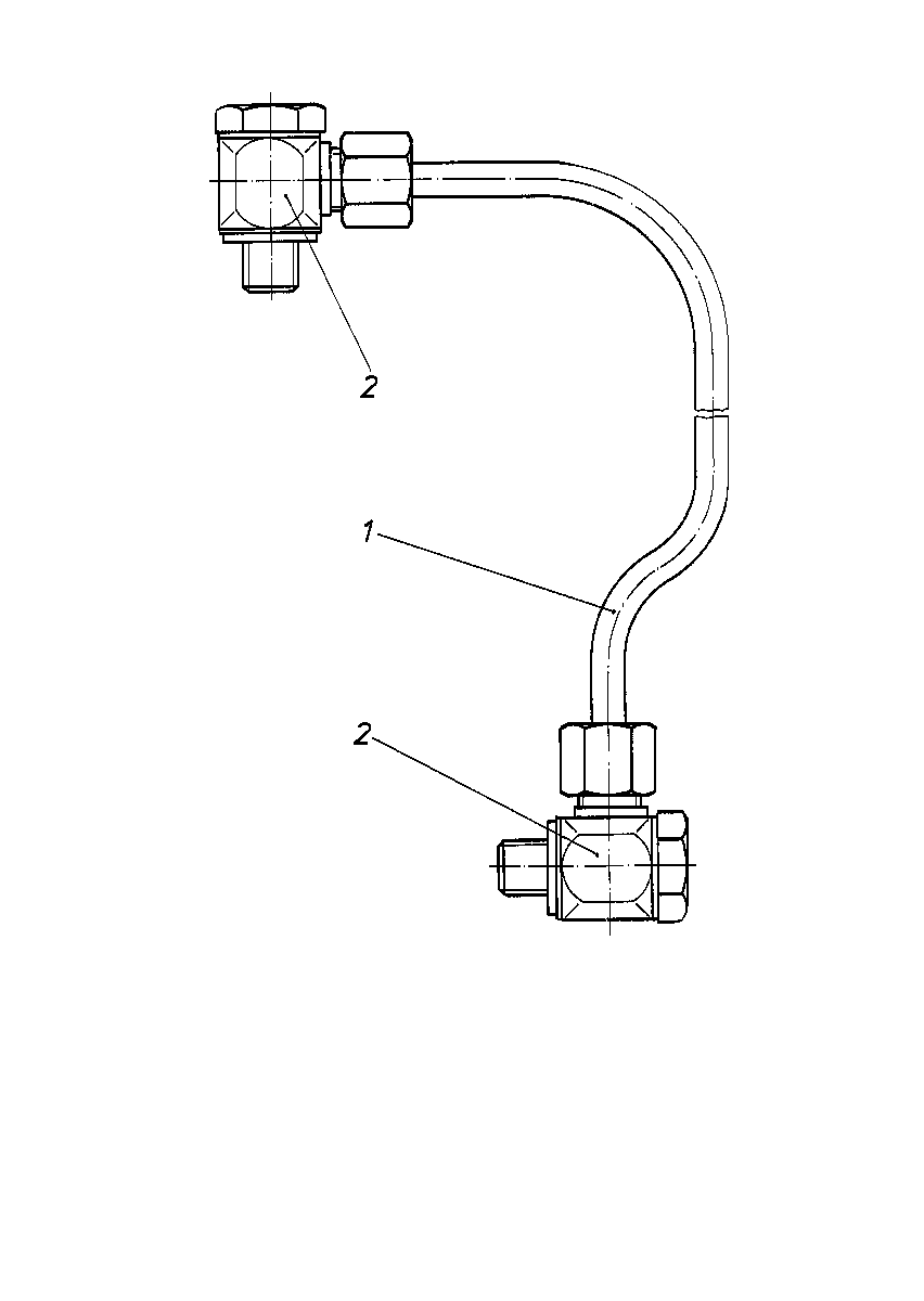 HYDRAULIC LINE — Zeichnung