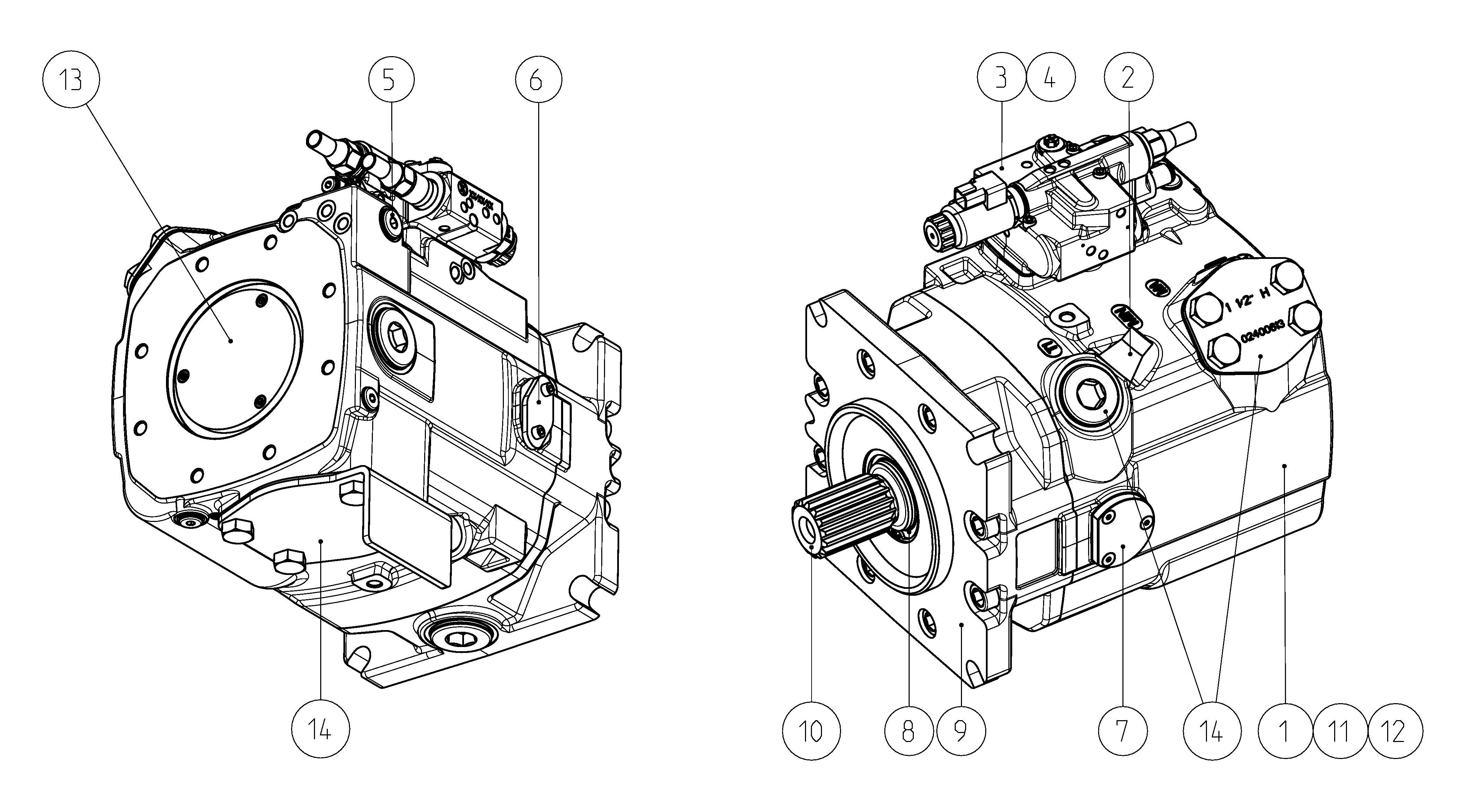 LA11VO210L4S5AP0/40MRVE4T21EU0000-0 — Zeichnung