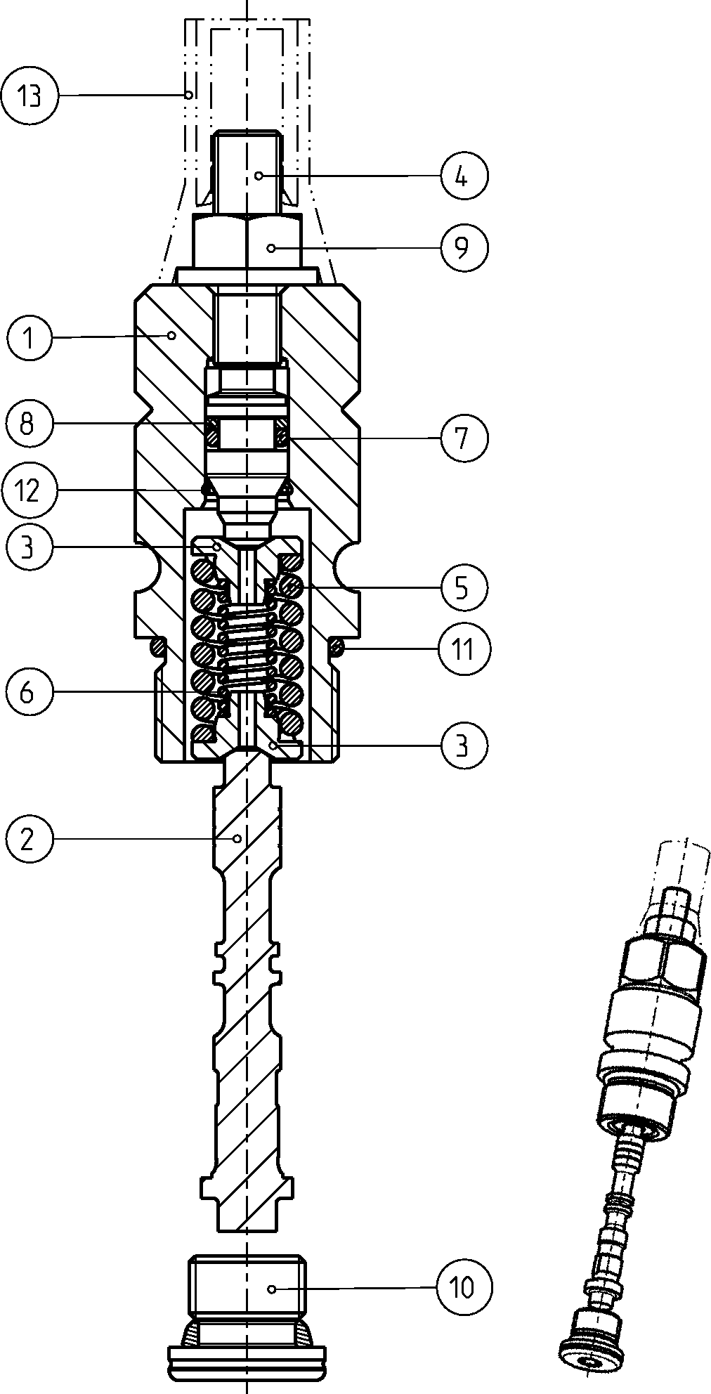 CONTROL ELEMENT — Zeichnung