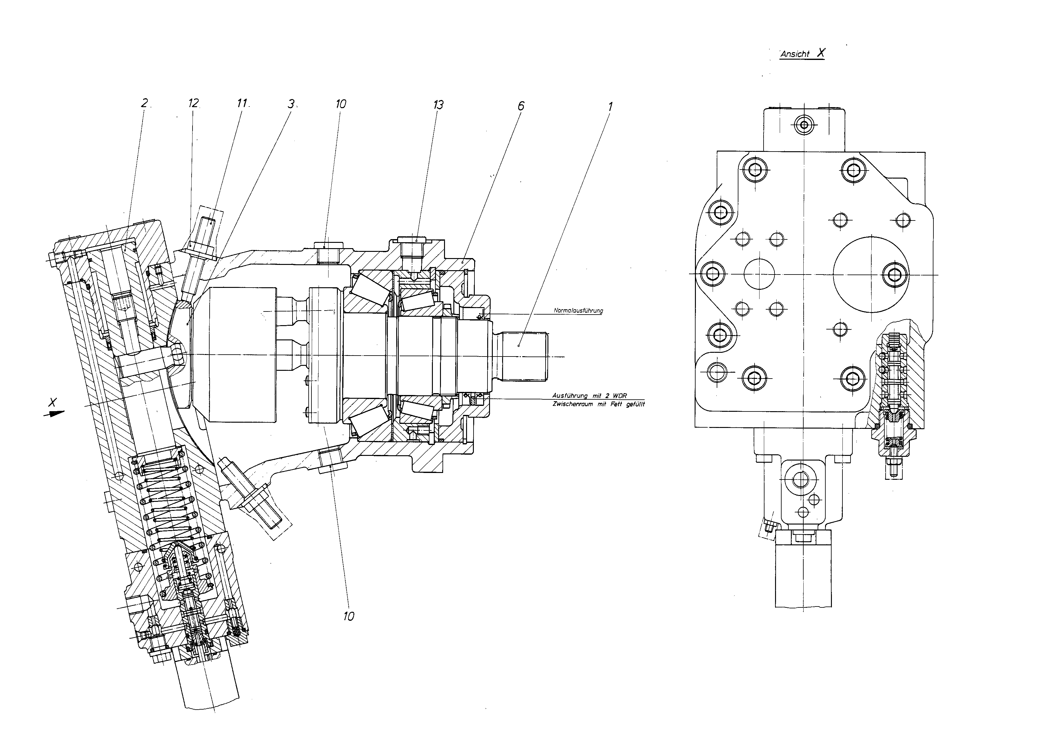 V-PUMPEA7VO160EPD/60R-PZB01*G* — Zeichnung