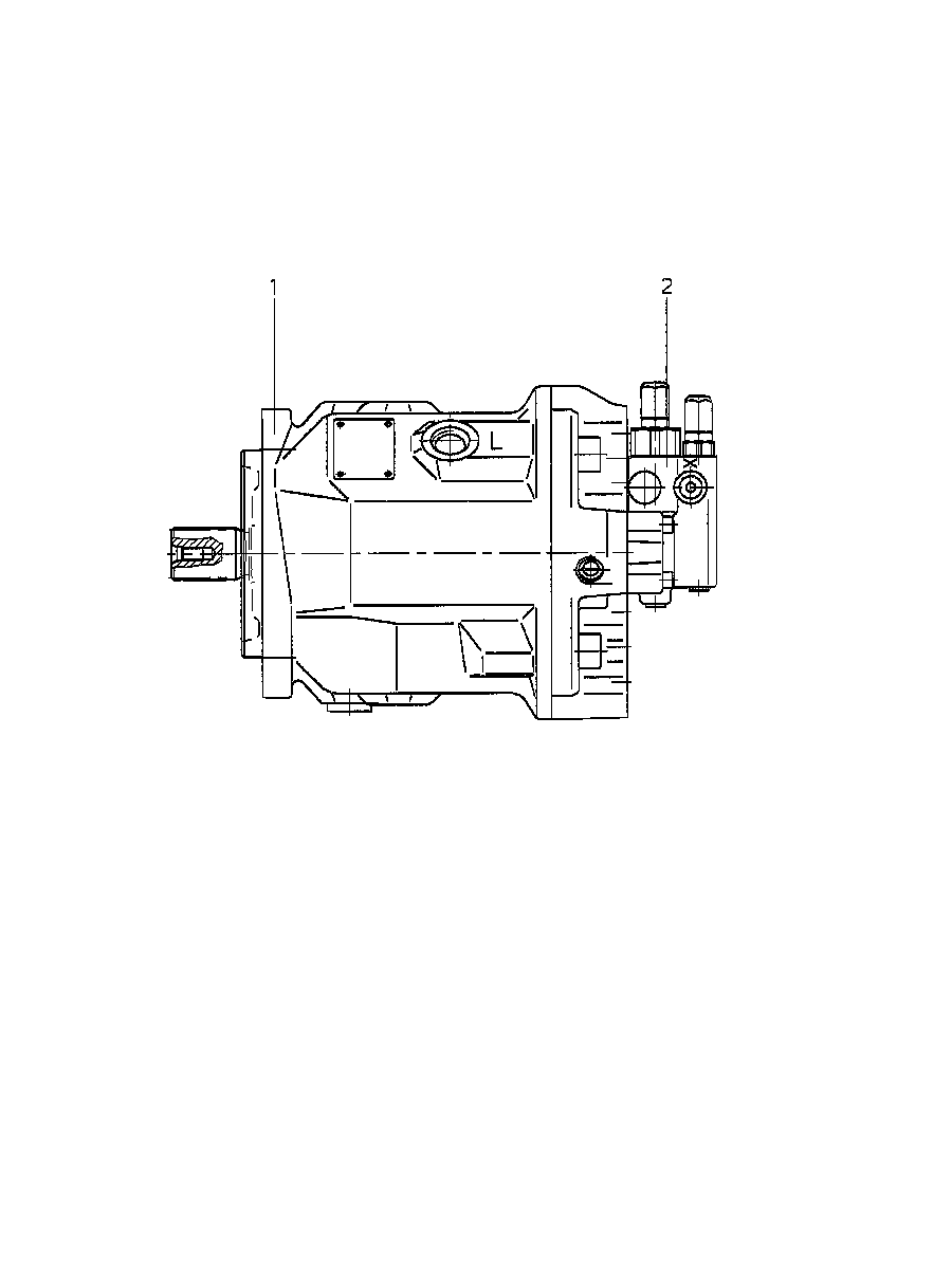 A A10V O 71 DR /31L-VSC91N00 — Zeichnung