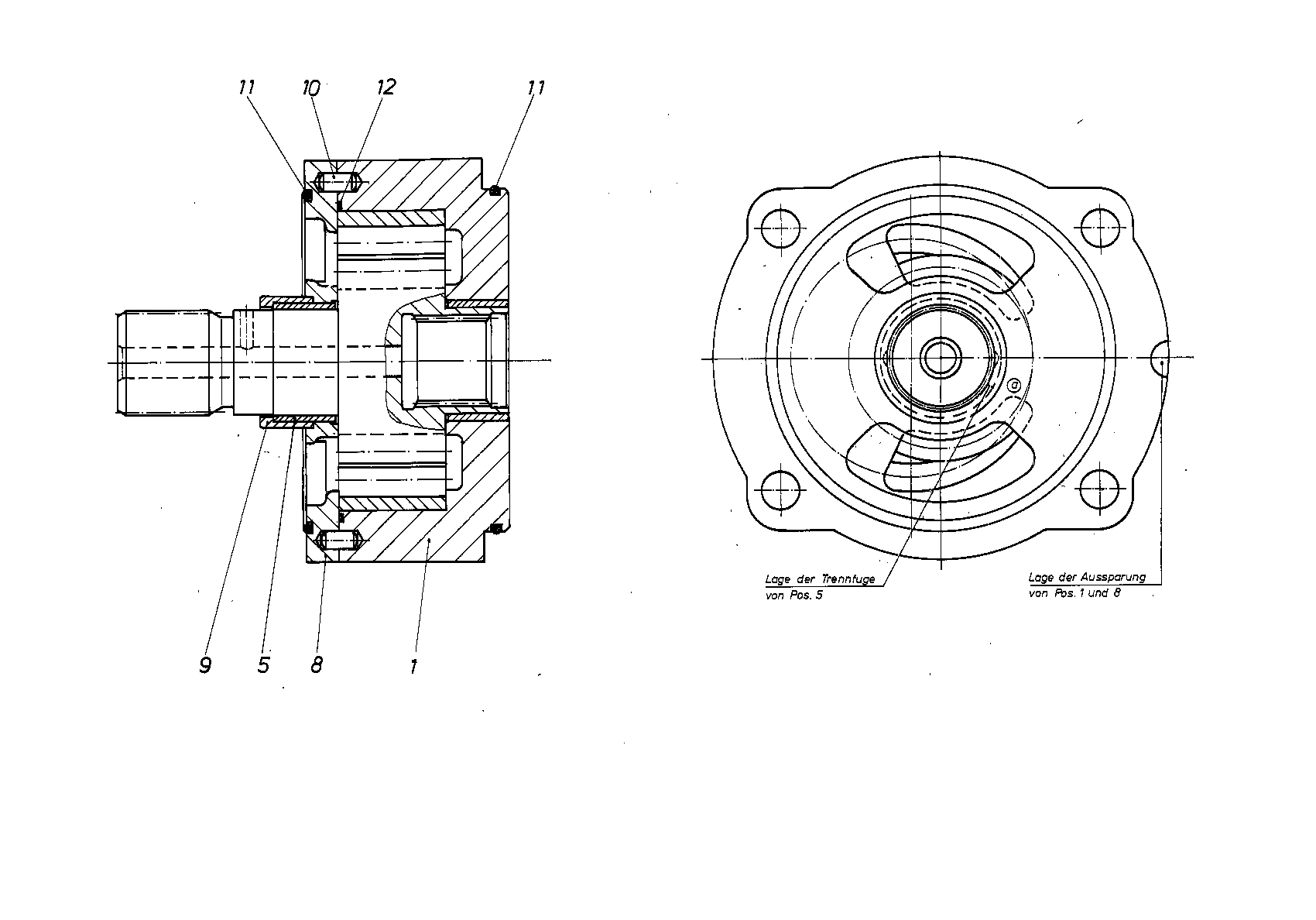 INTERNAL GEAR PUMP — Zeichnung