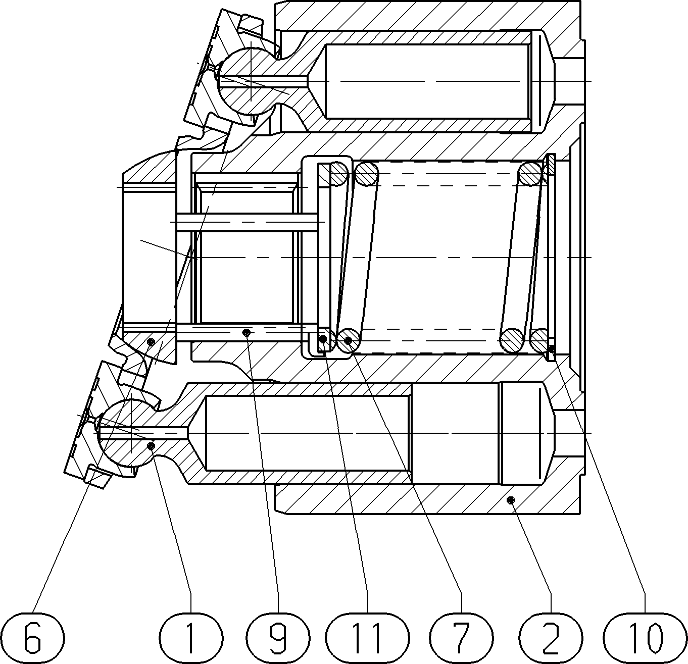 TW A10VNO 45 -S1847 — Zeichnung