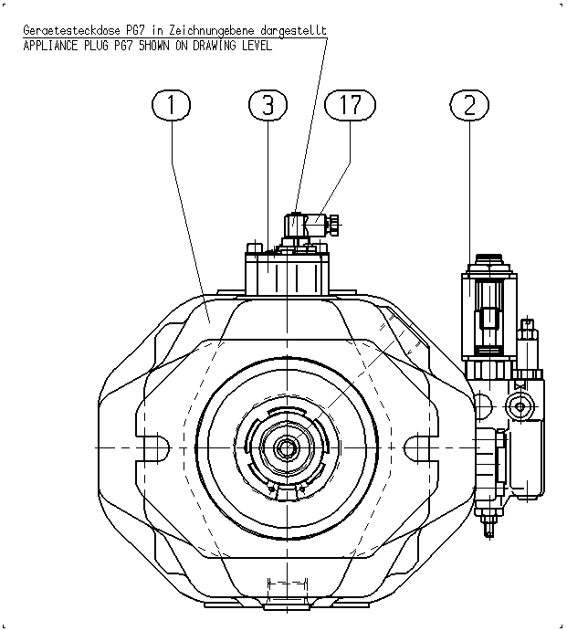 AH A10V O140ED 74/31R-VWC62N00P -SO805 — Zeichnung