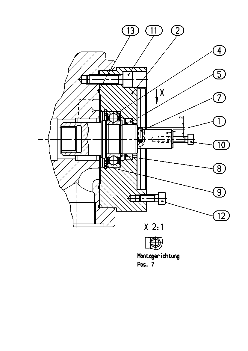 BELL HOUSING — Zeichnung