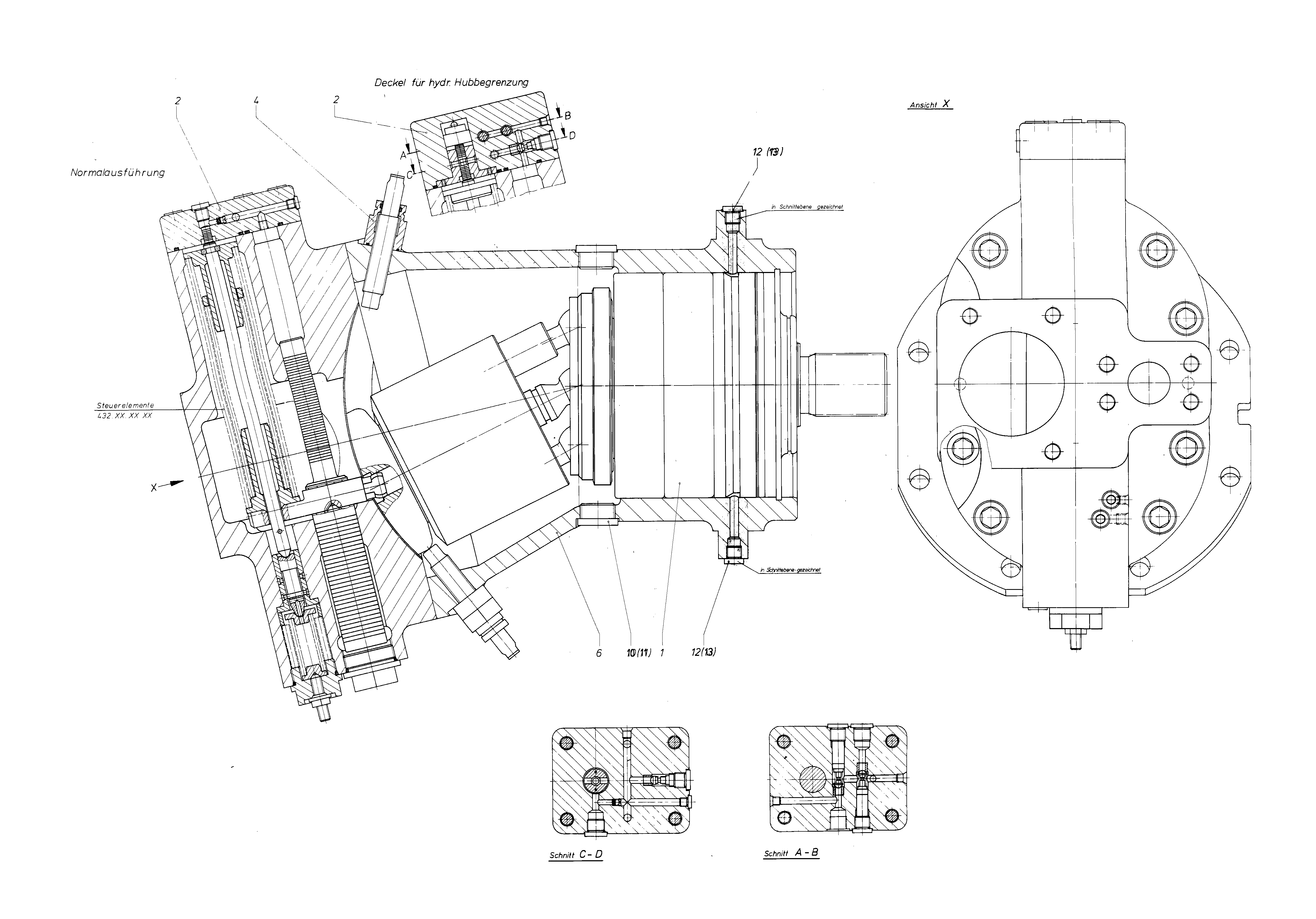 AA7V250LV51RPHOO — Zeichnung