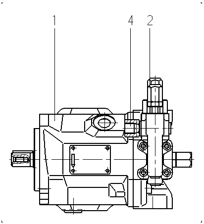 A A10VSO 18 DFR /31R-PPA12N00 -SO239 — Zeichnung