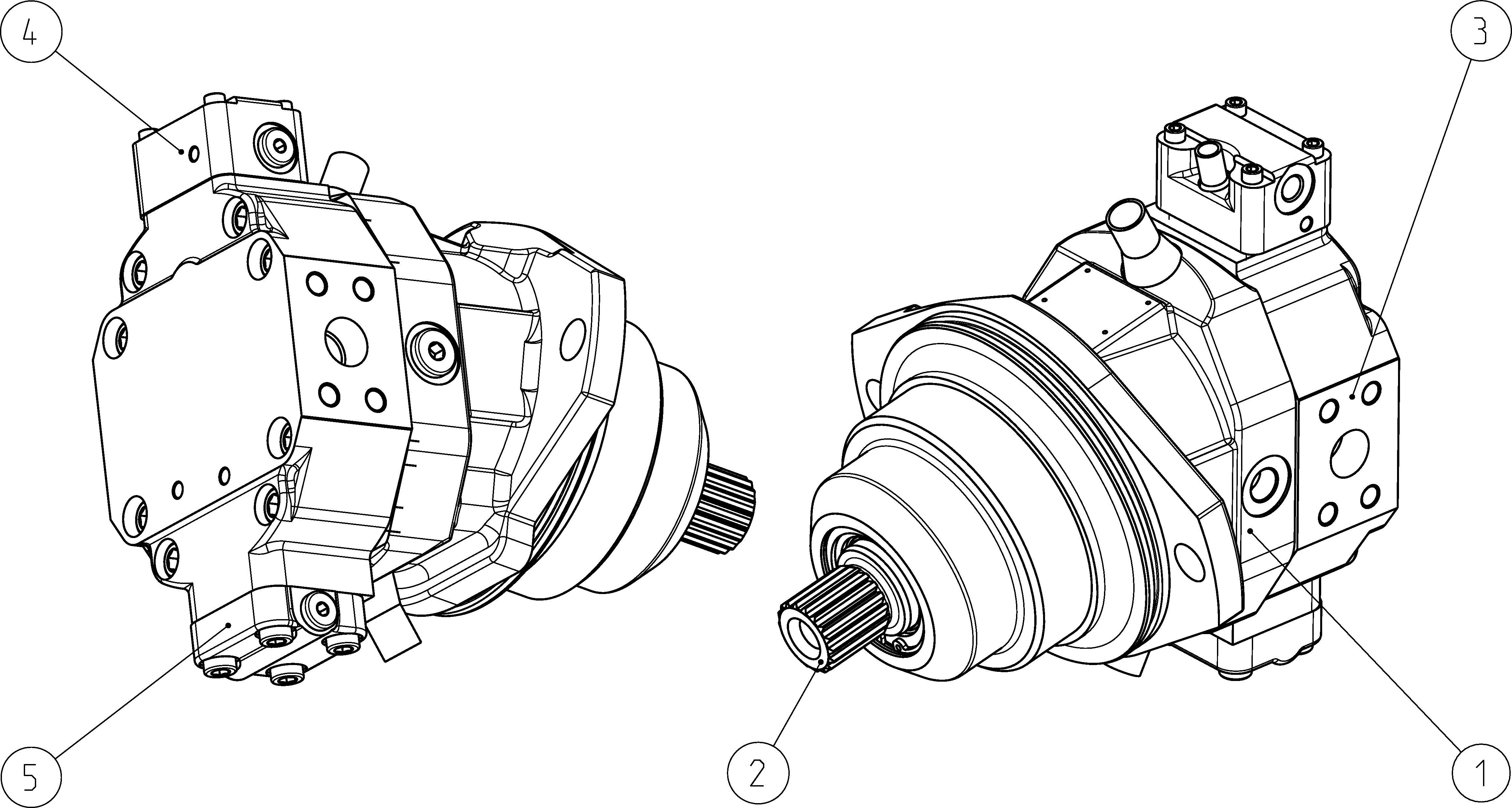 A6VE80HD1/63W-VAL02000B — Zeichnung