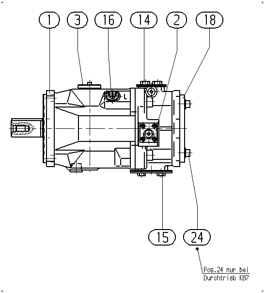 A A10VSO140 DFEH/31R-PPB12K24 — Zeichnung