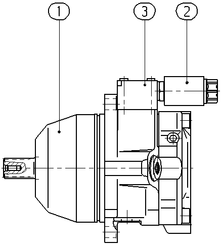 A A10V E 45 EZ2/52W1-VRF11N000D -S2629 — Zeichnung