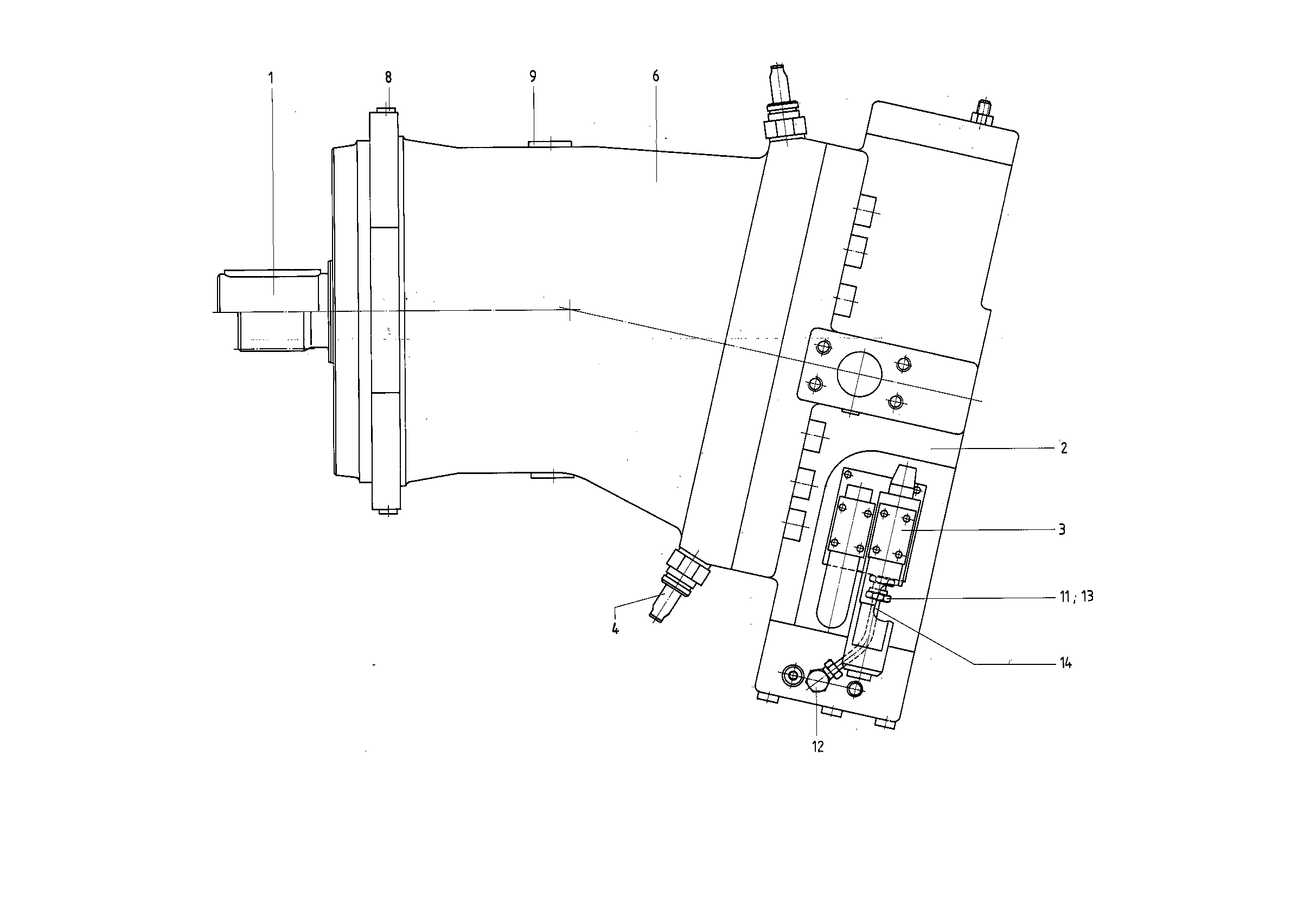 AA7V1000EL51RPFOO — Zeichnung