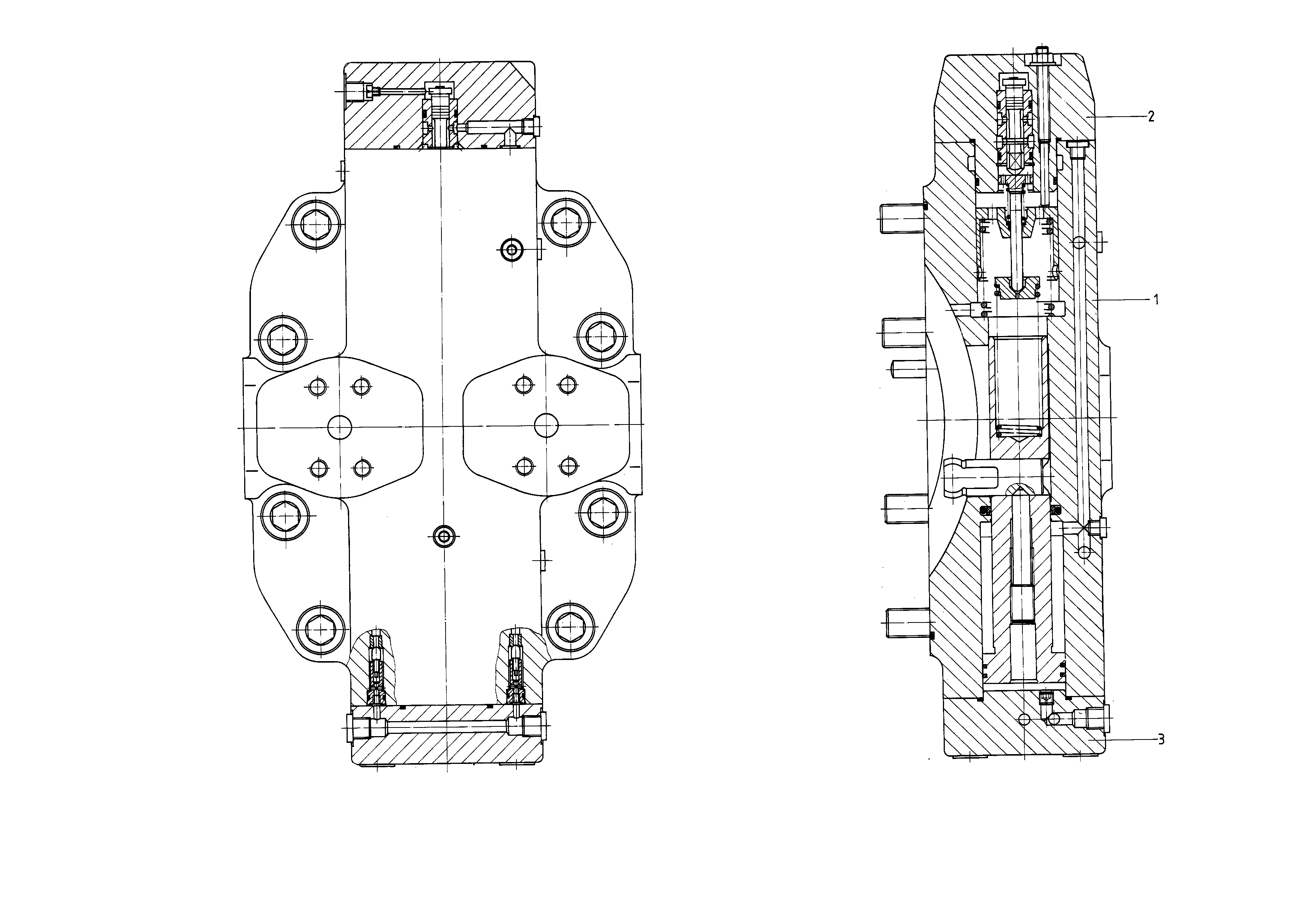 V A6V M 355 HD2 /61-V020 -SO 27 — Zeichnung