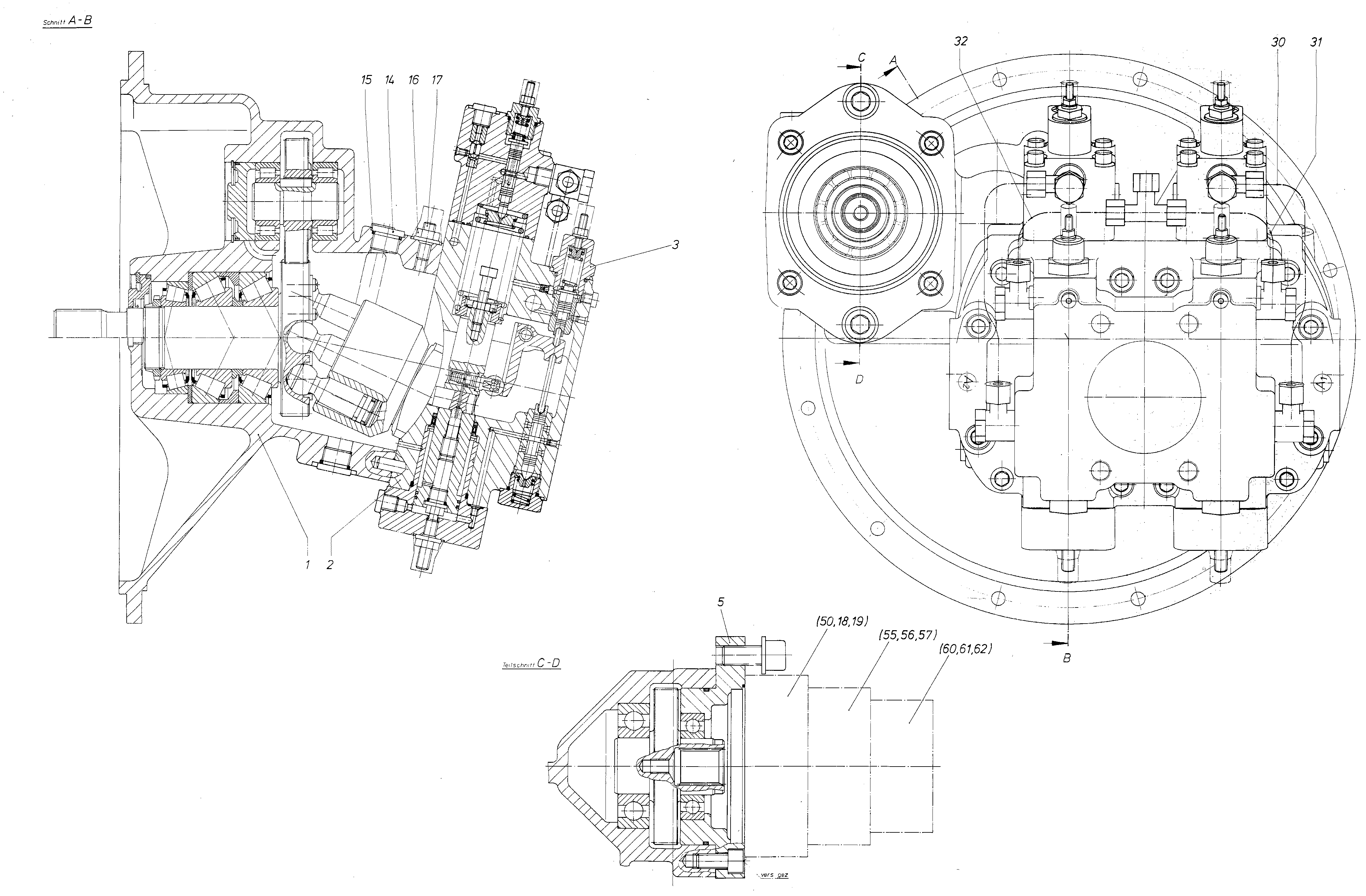 A8VO80LR3H2/60R1+A4V40MS1.0R0O2O1O-S — Zeichnung