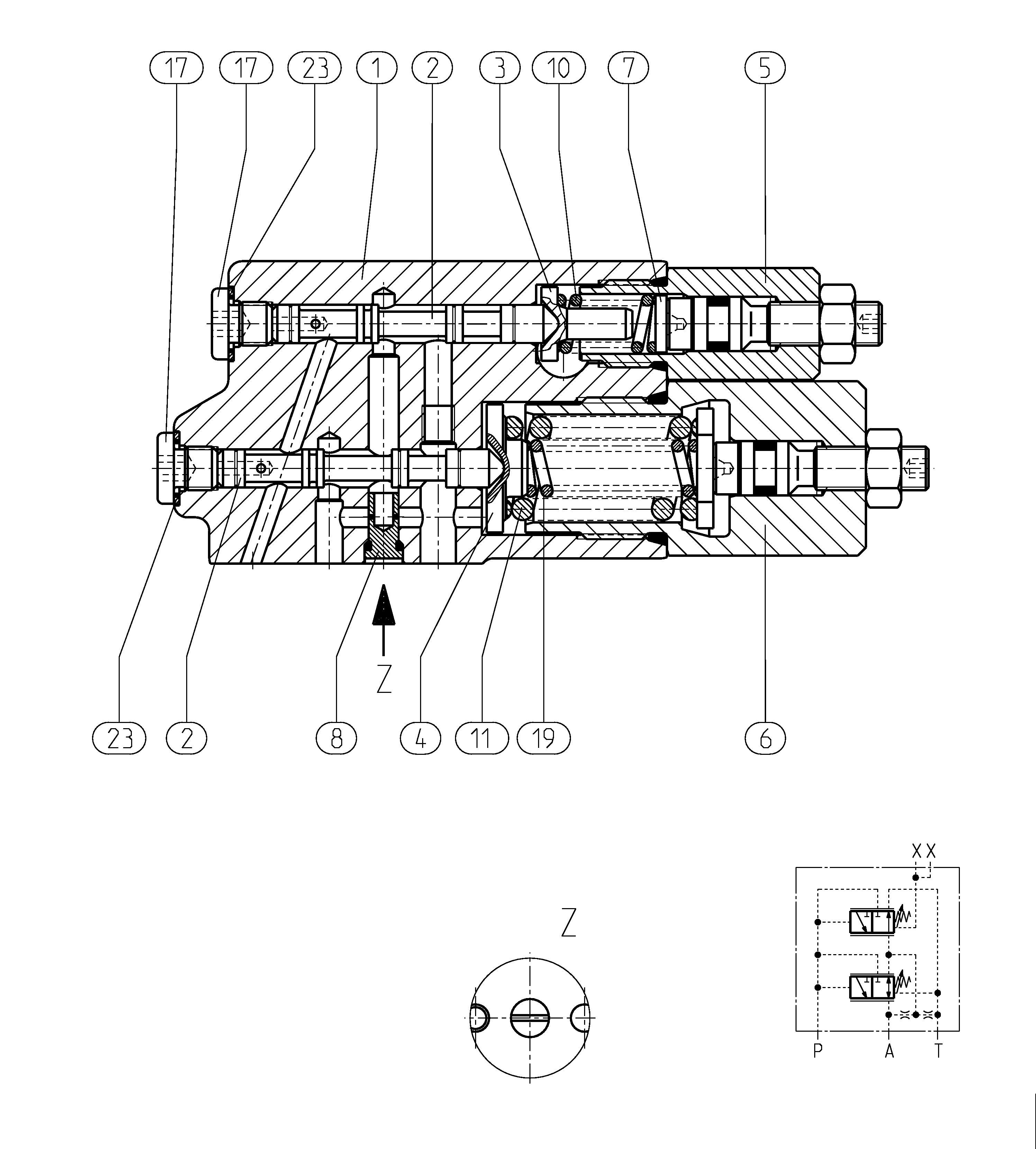 CONTROL VALVE — Zeichnung