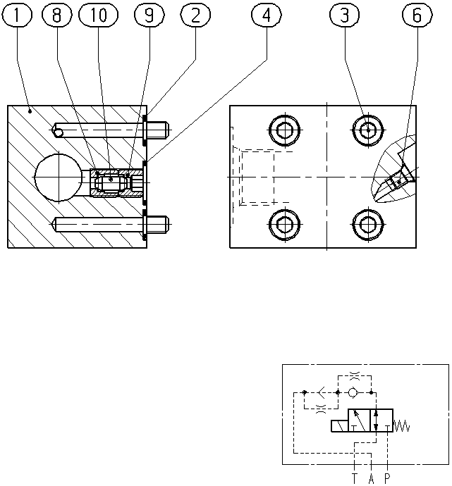 VALVE HOUSING — Zeichnung