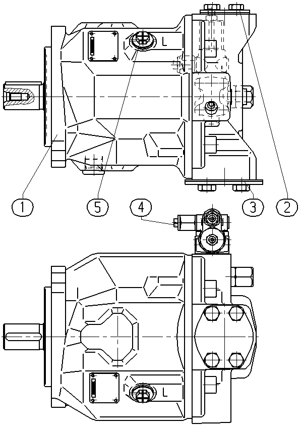 AL A10VSO 71 DFR1/31L-PPA12N00 — Zeichnung