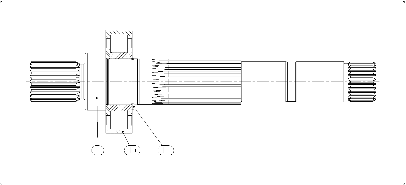 DRIVE SHAFT — Zeichnung