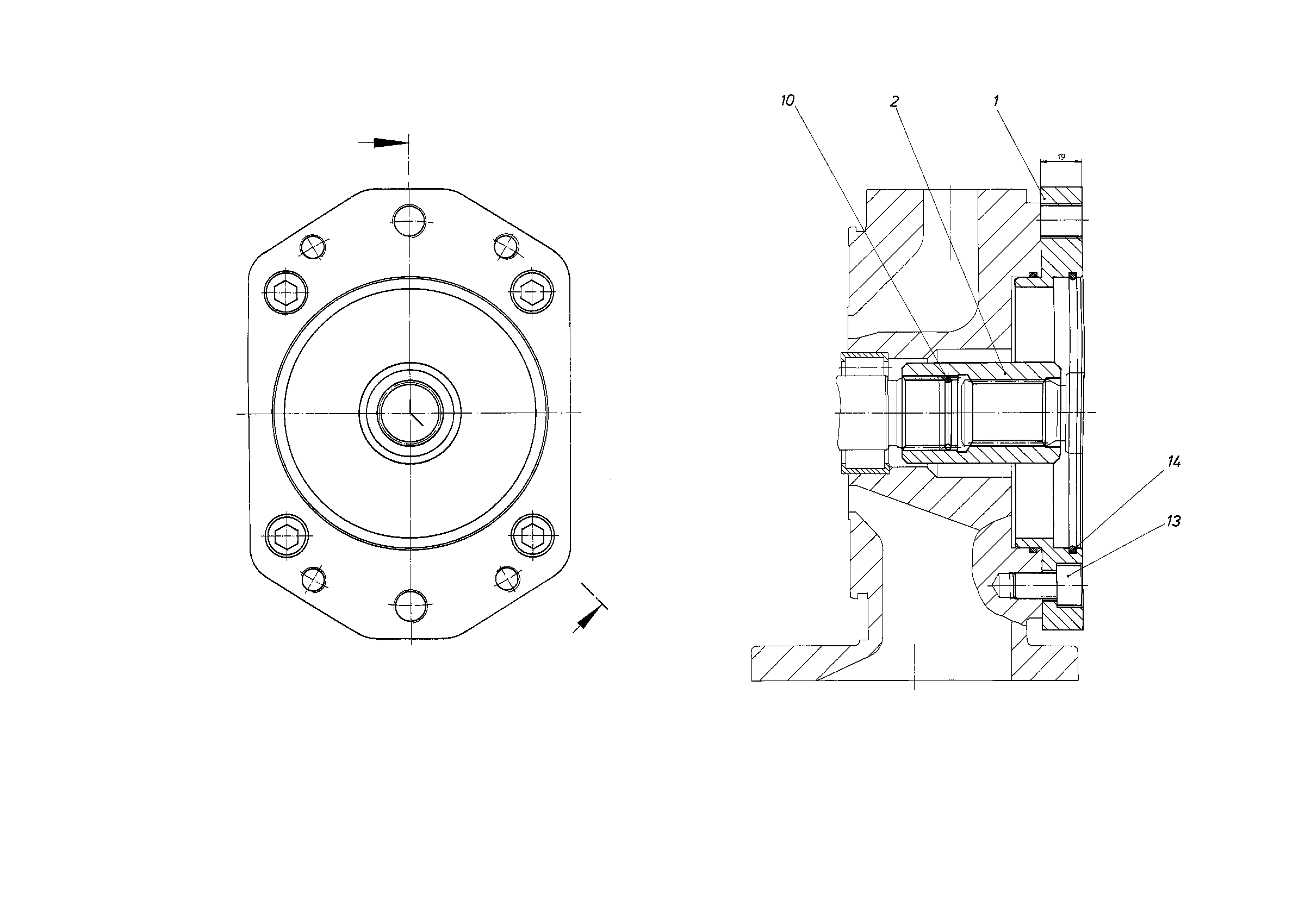 BELL HOUSING — Zeichnung