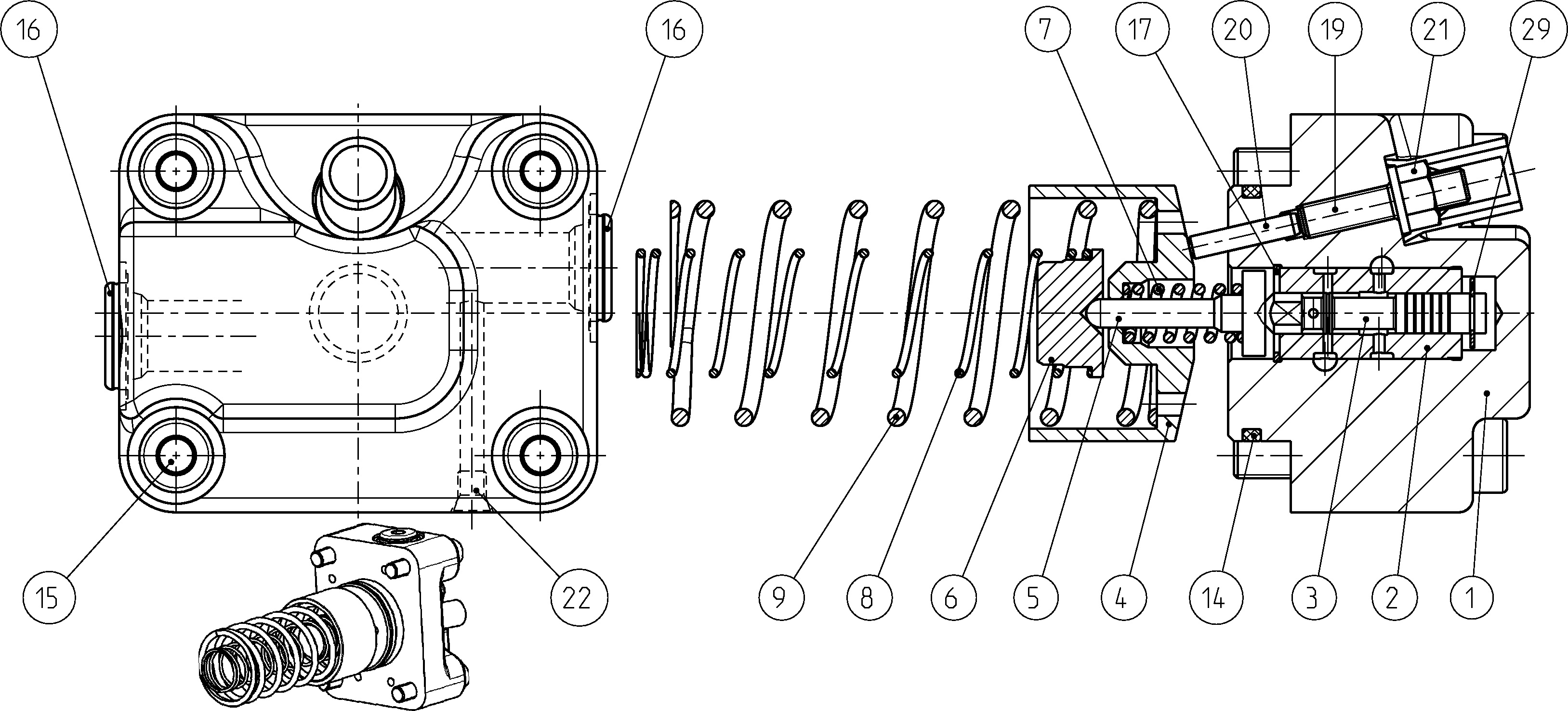 CONTROL PART — Zeichnung