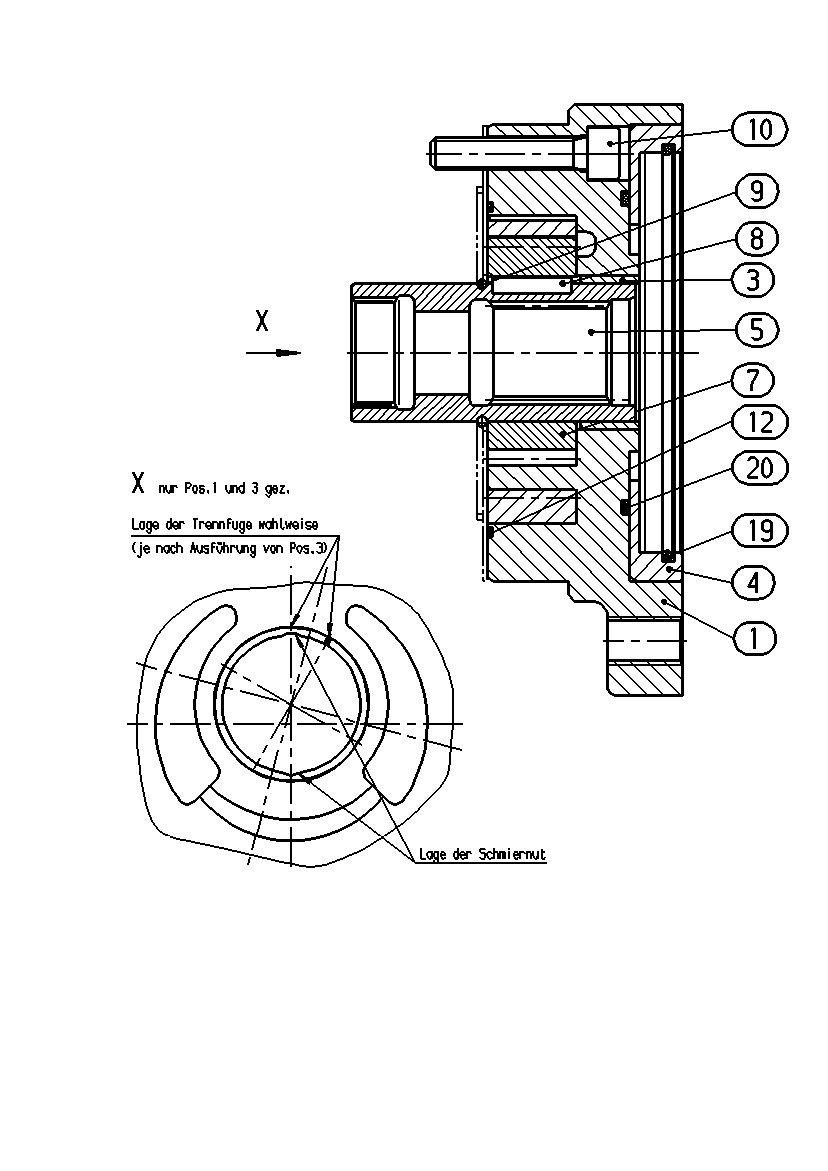 INTERNAL GEAR PUMP — Zeichnung