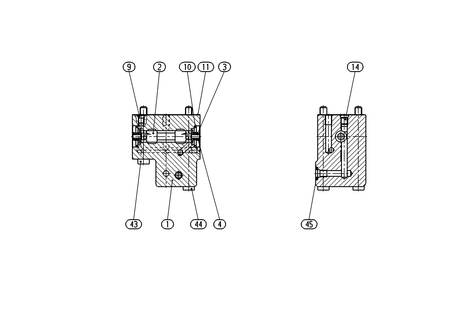 VALVE HOUSING — Zeichnung