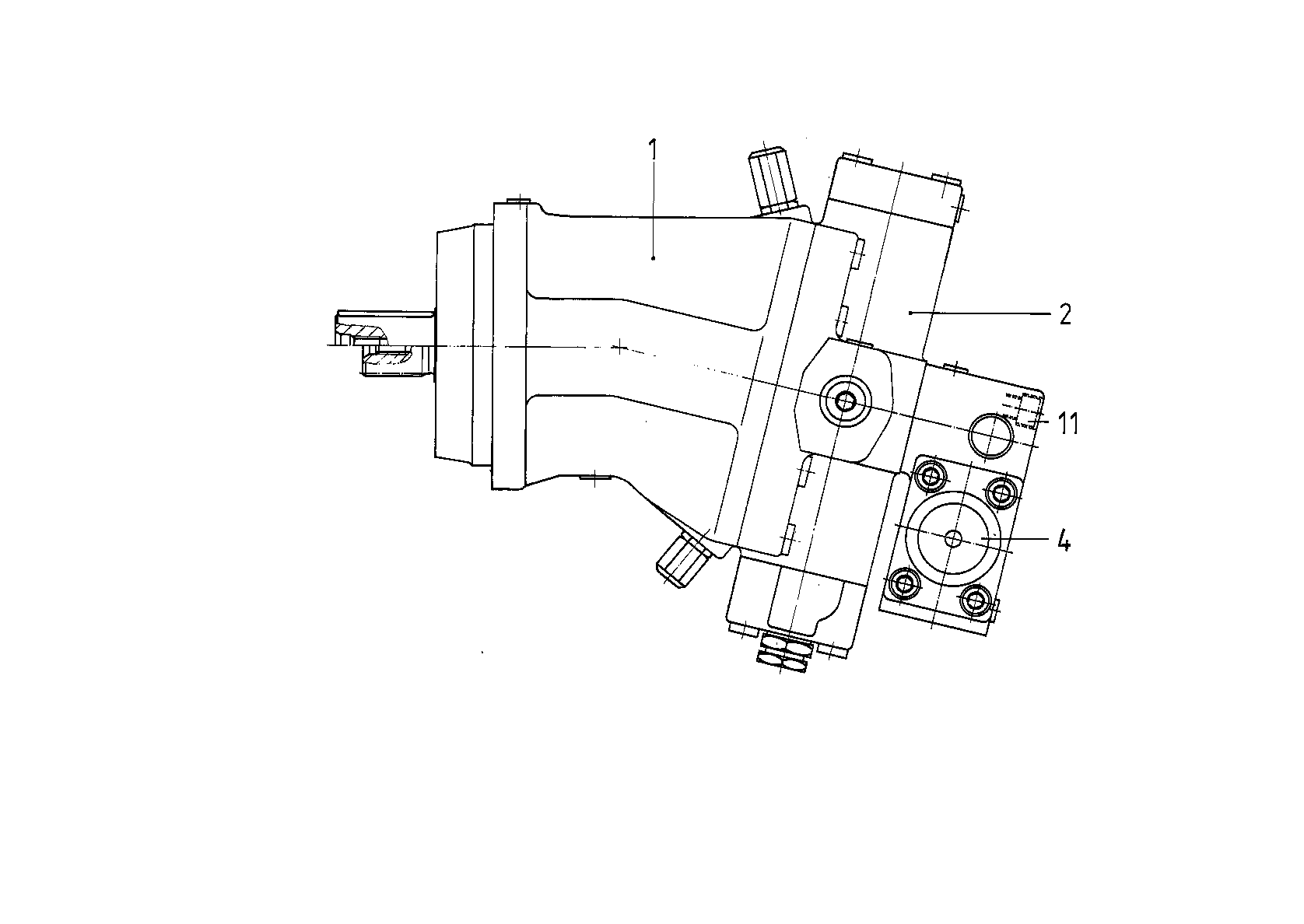 A A6V M 250 HA1T /63W1-VZB388H A-SO 75 — Zeichnung
