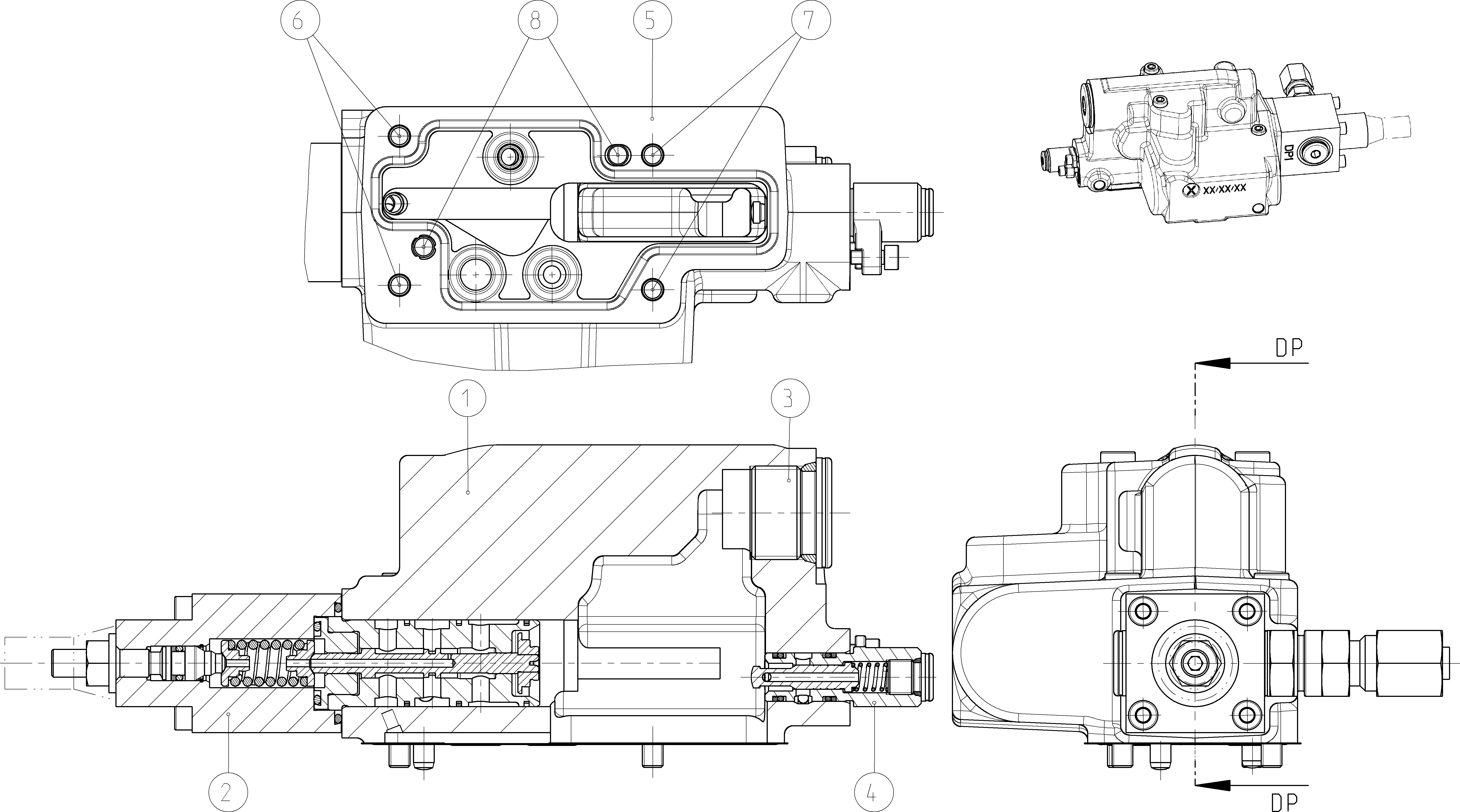 CONTROL VALVE — Zeichnung