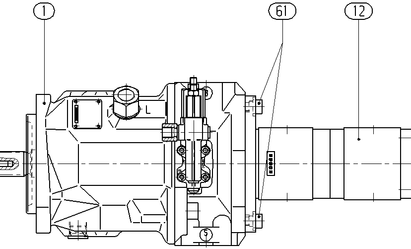 AL A10V O 71 DFR1/31R-VSC42L22 -SO413 — Zeichnung