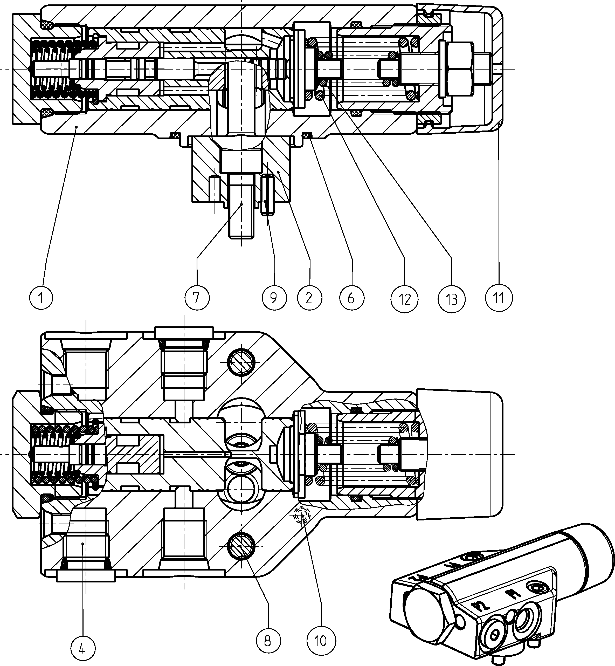 CONTROL VALVE — Zeichnung