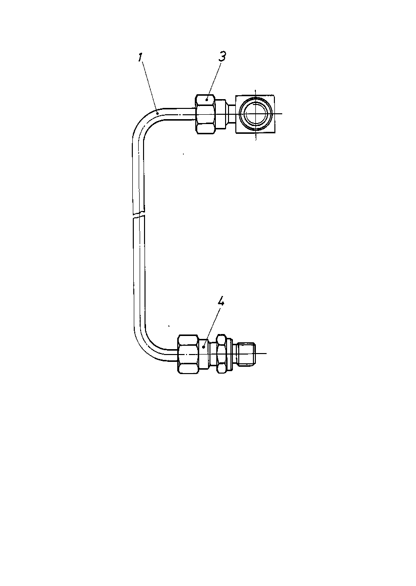 HYDRAULIC LINE — Zeichnung