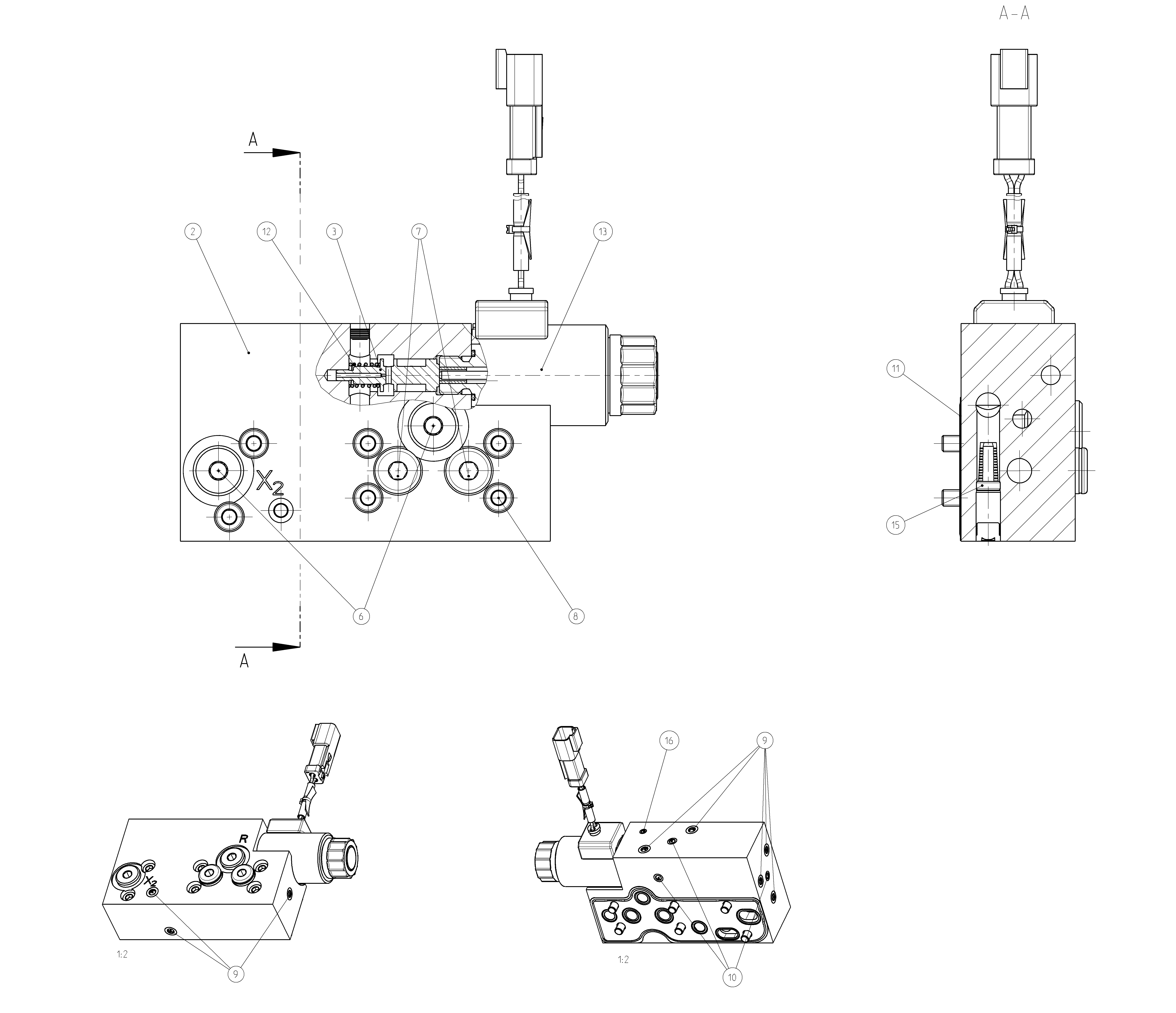 PRESSURE REDUCING VALVE — Zeichnung