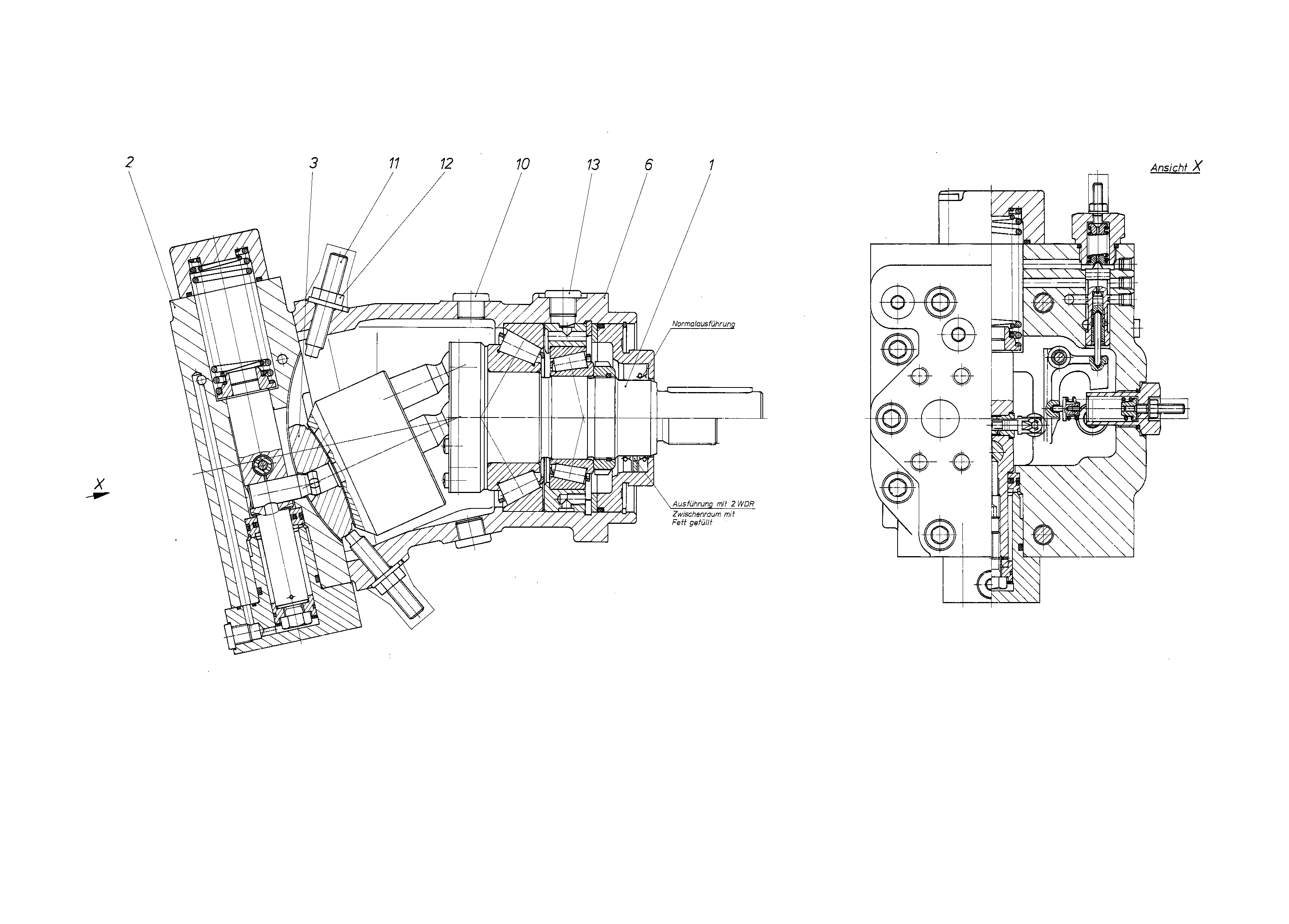 A7VO160LRD/61L-NZB01 — Zeichnung