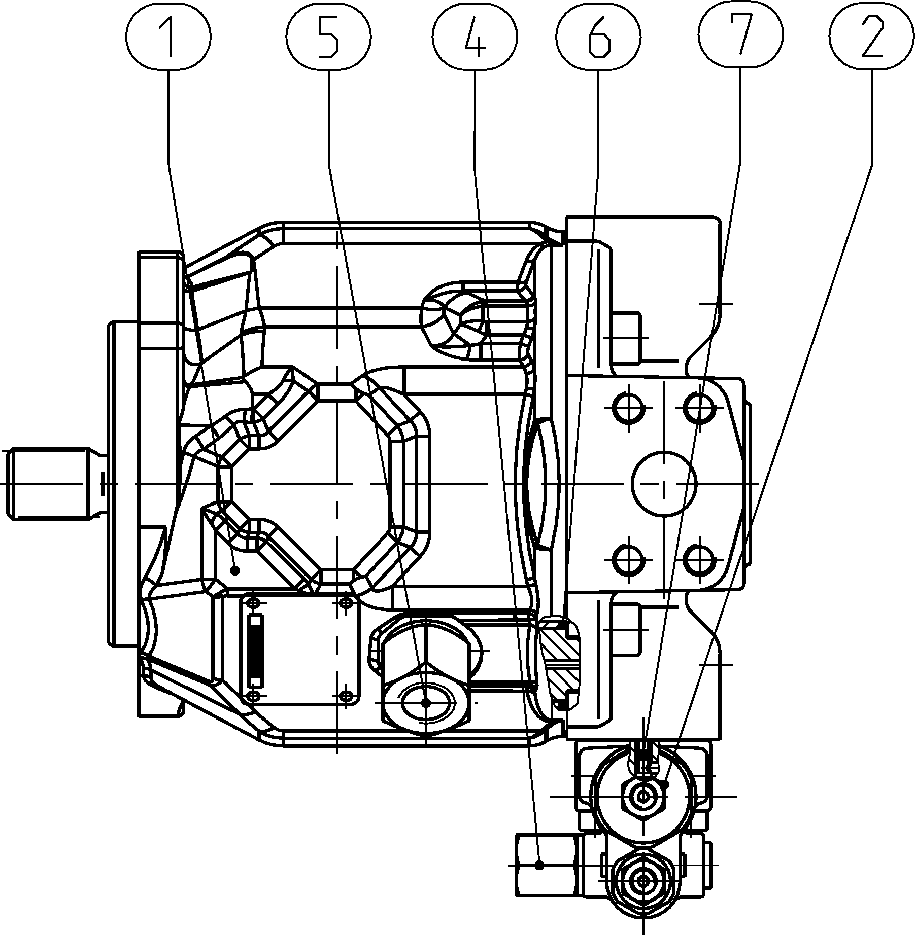 AL A10V O 28 DRG /31R-VSC12N00 -S4846 — Zeichnung