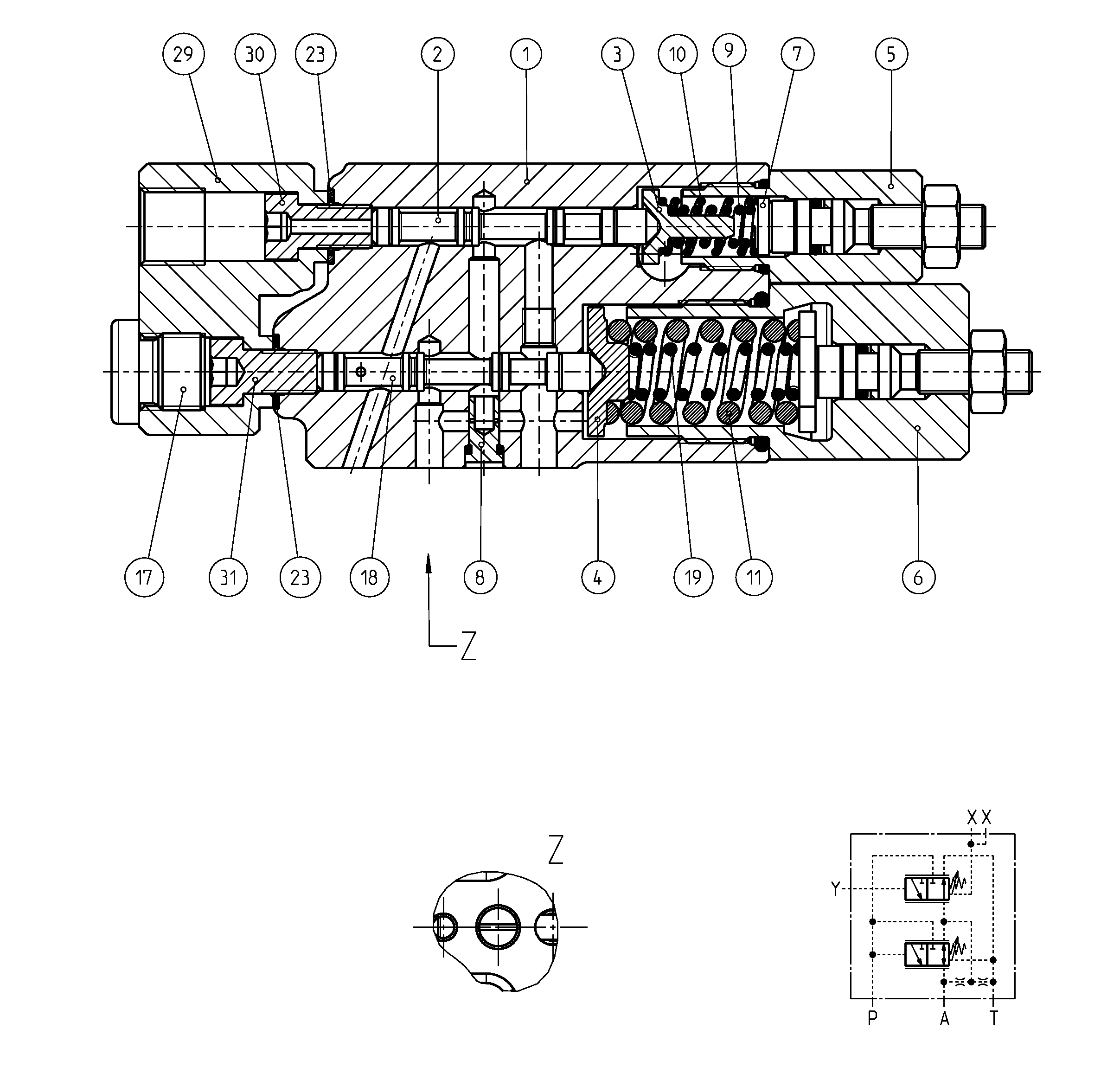 CONTROL VALVE — Zeichnung