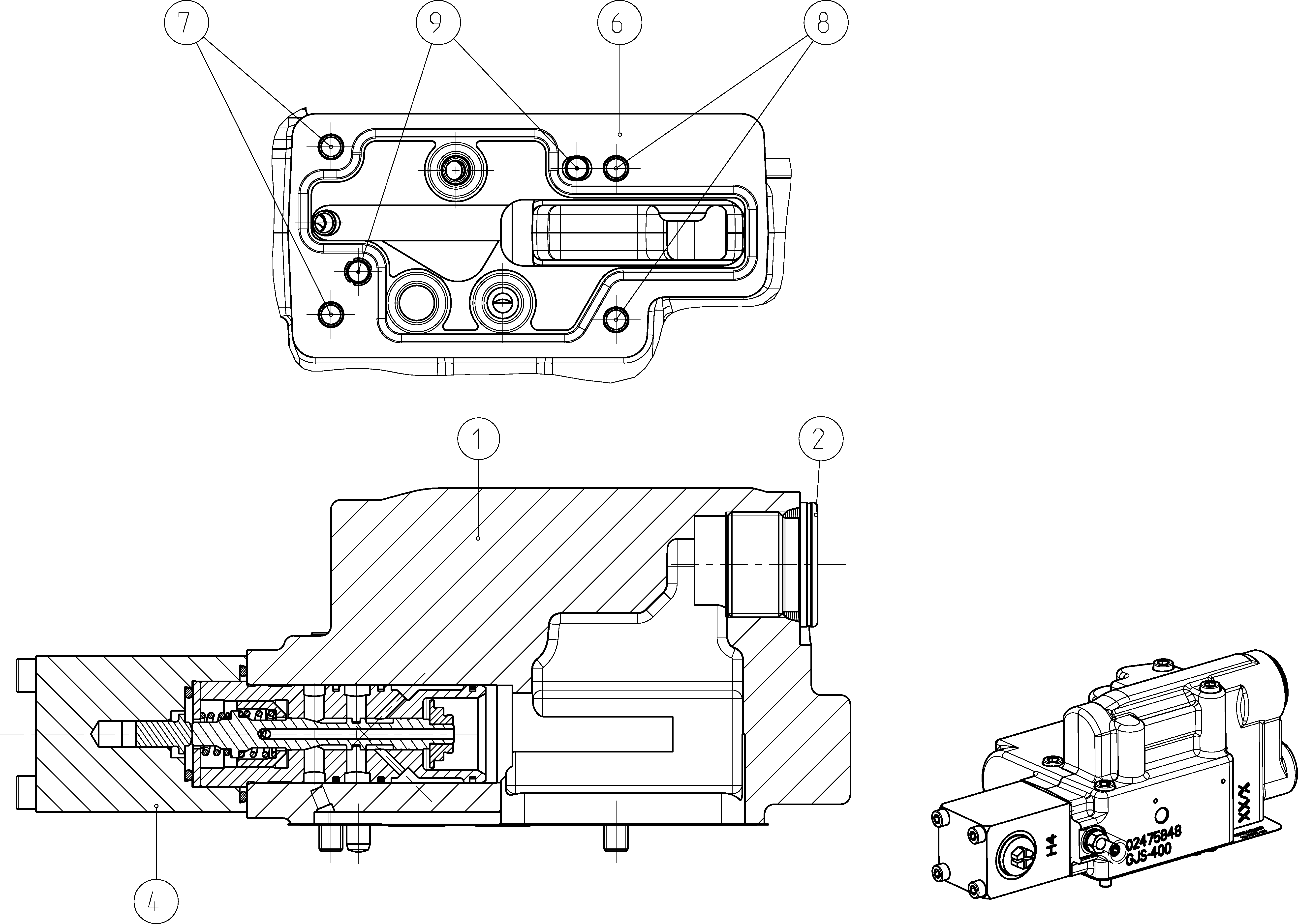 CONTROL VALVE — Zeichnung