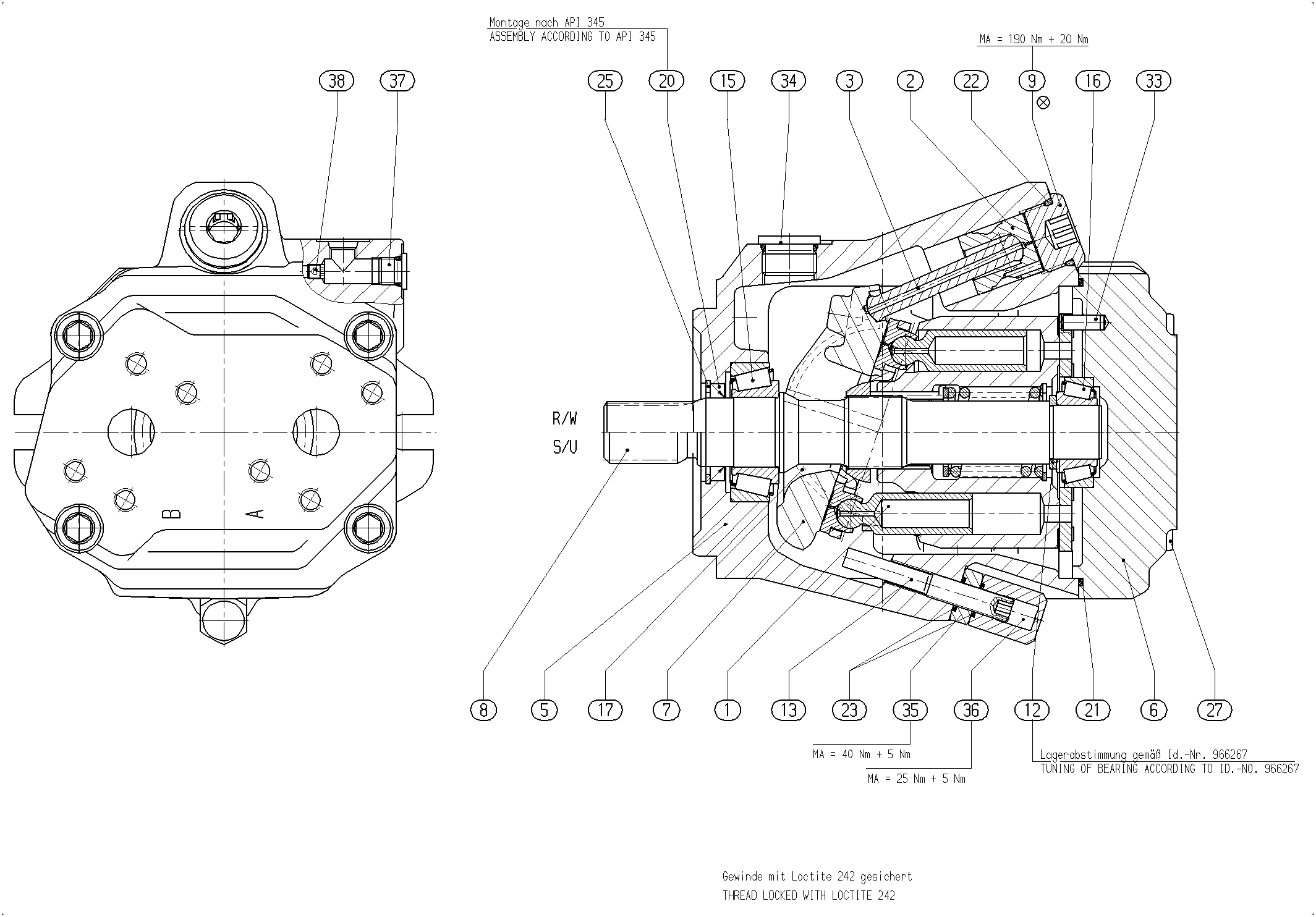 GA10VM45DG/52W1-VRC11N000 — Zeichnung