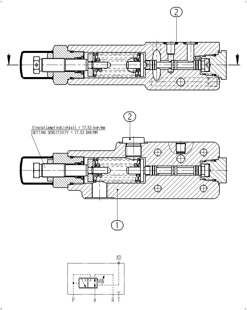 CONTROL VALVE — Zeichnung