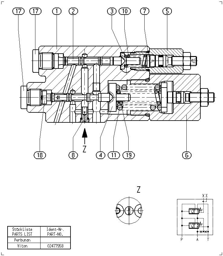 CONTROL VALVE — Zeichnung