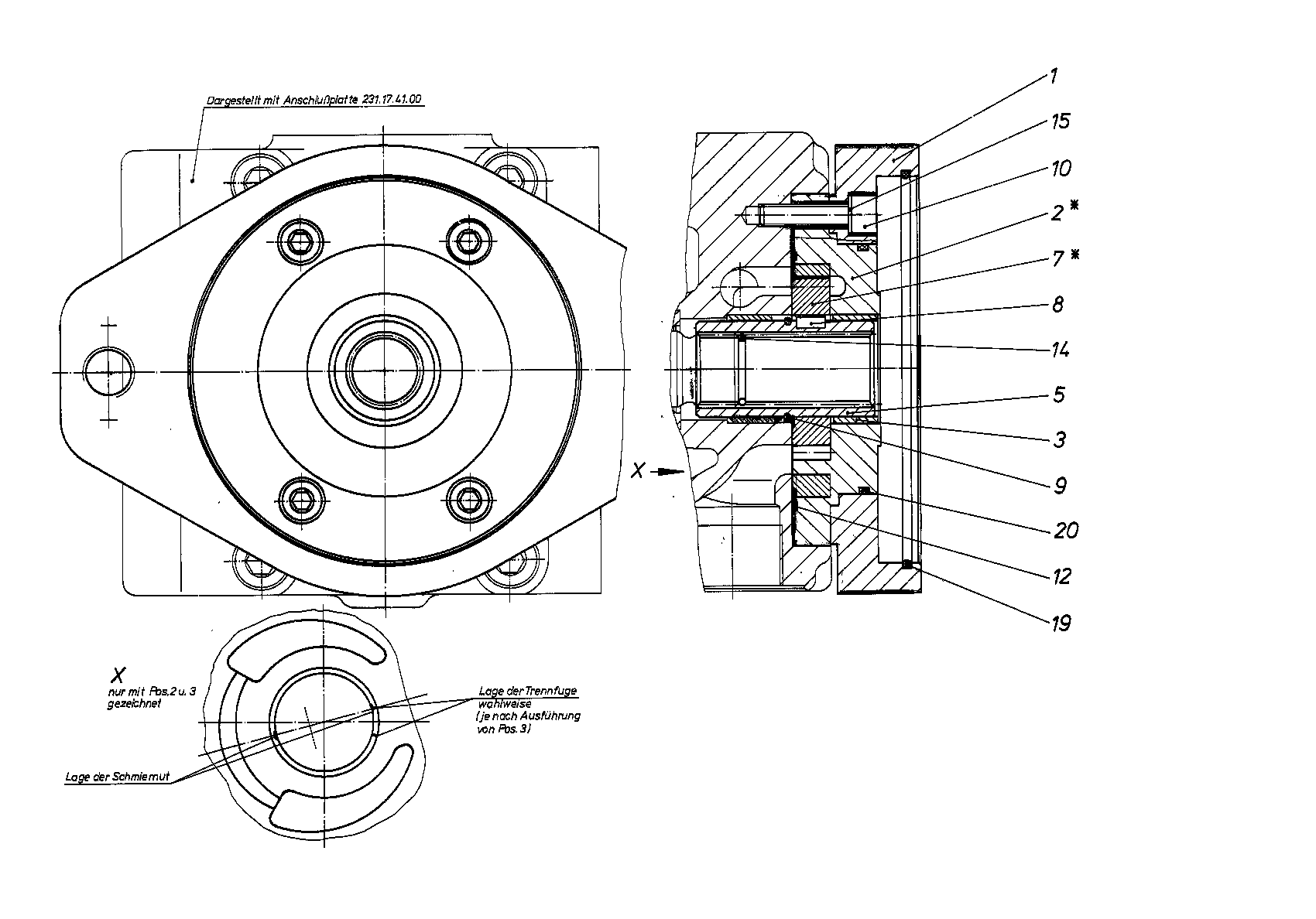 INTERNAL GEAR PUMP — Zeichnung
