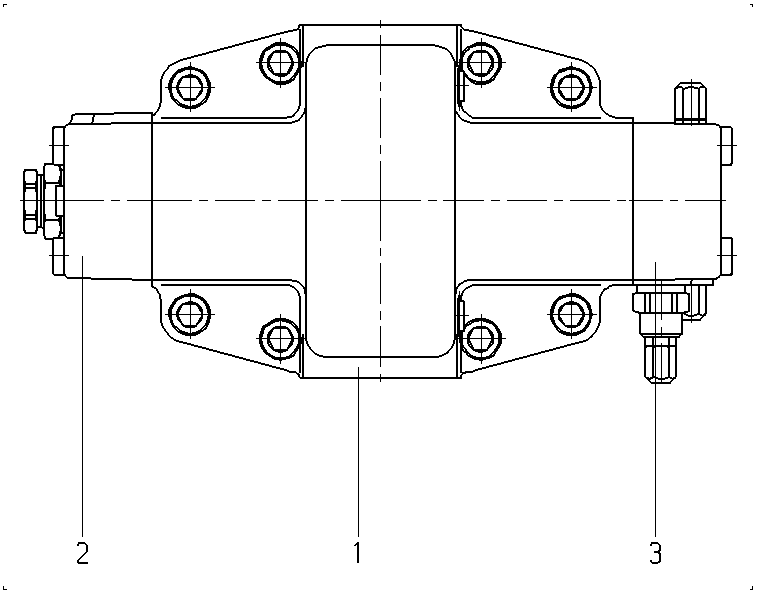 V A6V M 250 HD2G /63-P020 — Zeichnung